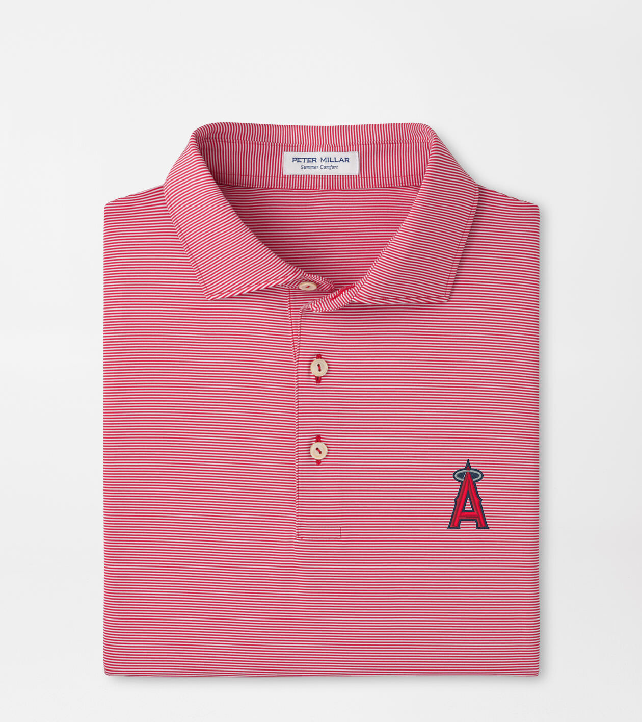Los Angeles Angels Jubilee Stripe Performance Polo