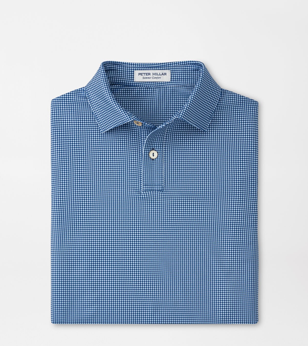 Gingham Youth Performance Jersey Polo