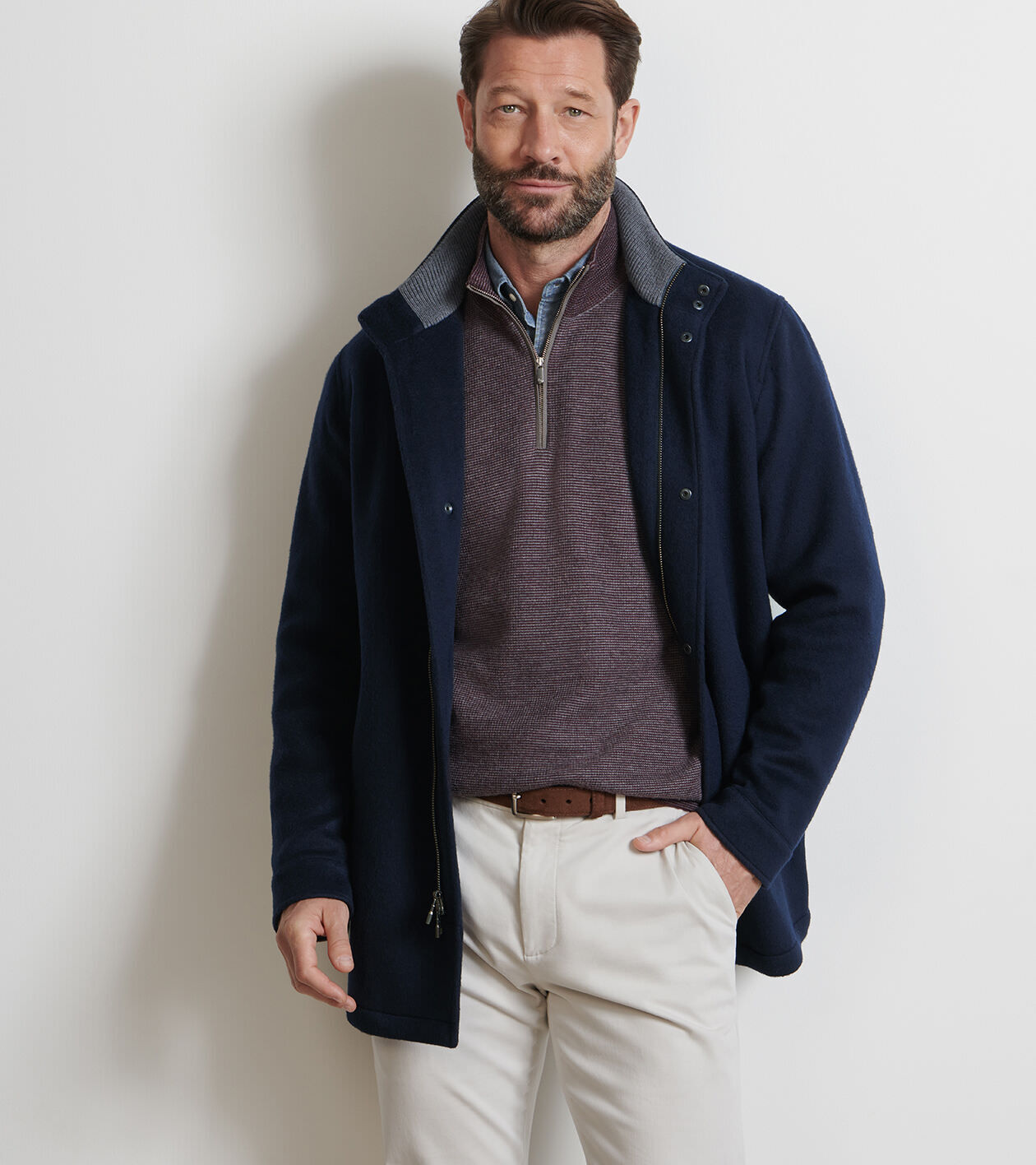 Crown Flex Merino City Coat