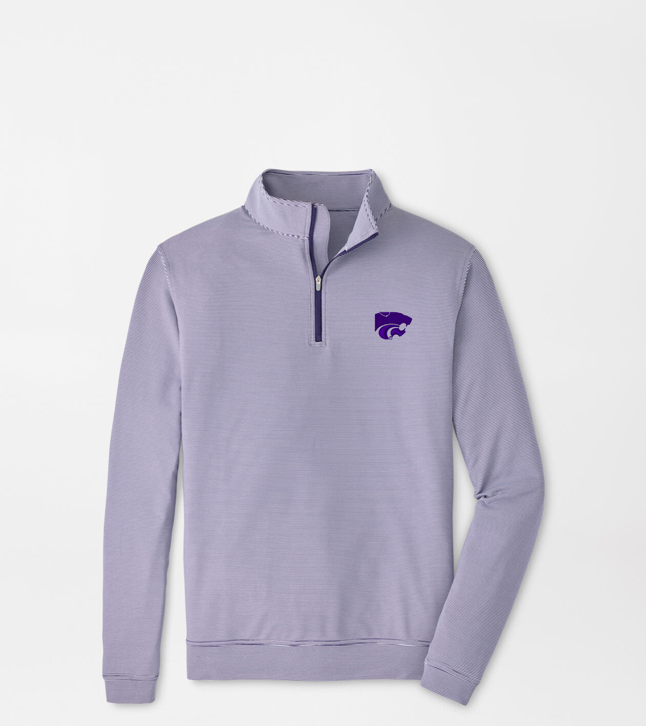 Kansas State Game Day Perth Sugar Stripe Performance Quarter-Zip