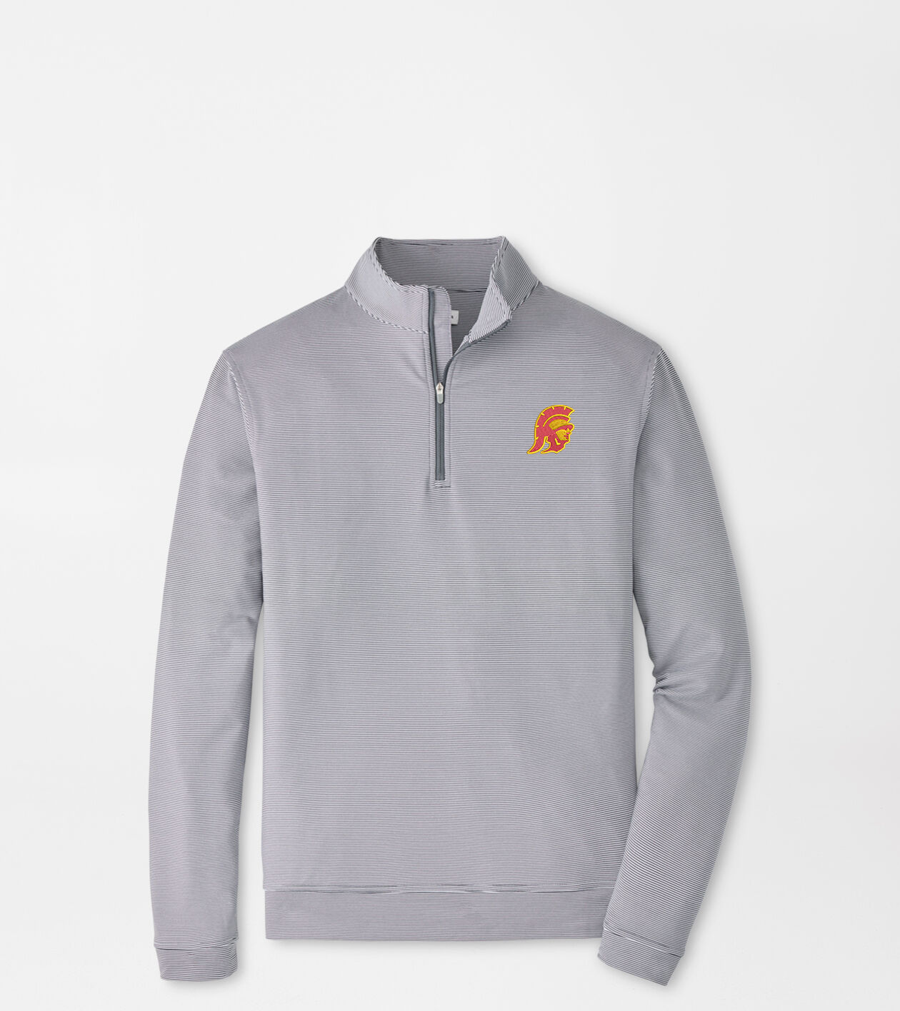 USC Trojan Perth Sugar Stripe Performance Quarter-Zip