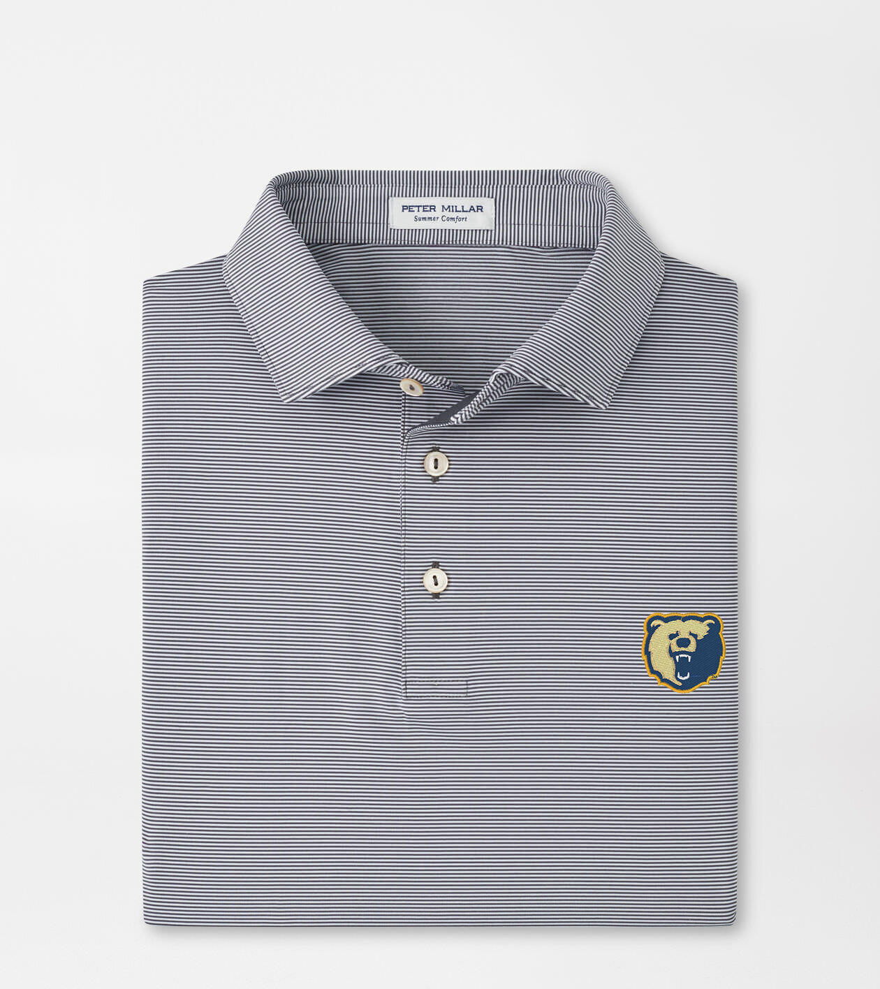 Morgan State Jubilee Stripe Performance Polo