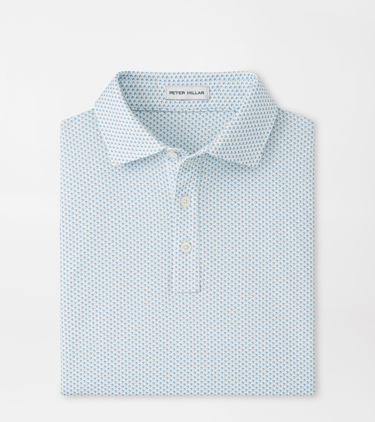Marlin Print Crown Comfort Cotton Polo