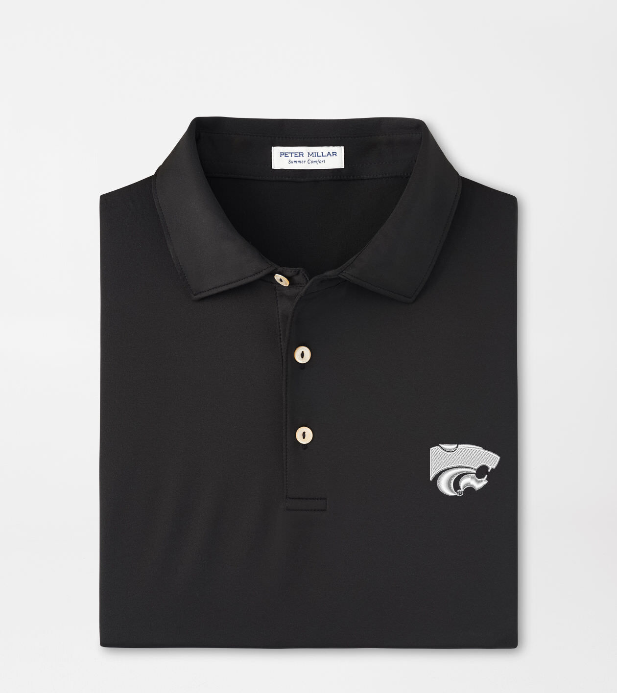 Kansas State Solid Performance Jersey Polo 1 Kansas State Solid Performance Jersey Polo