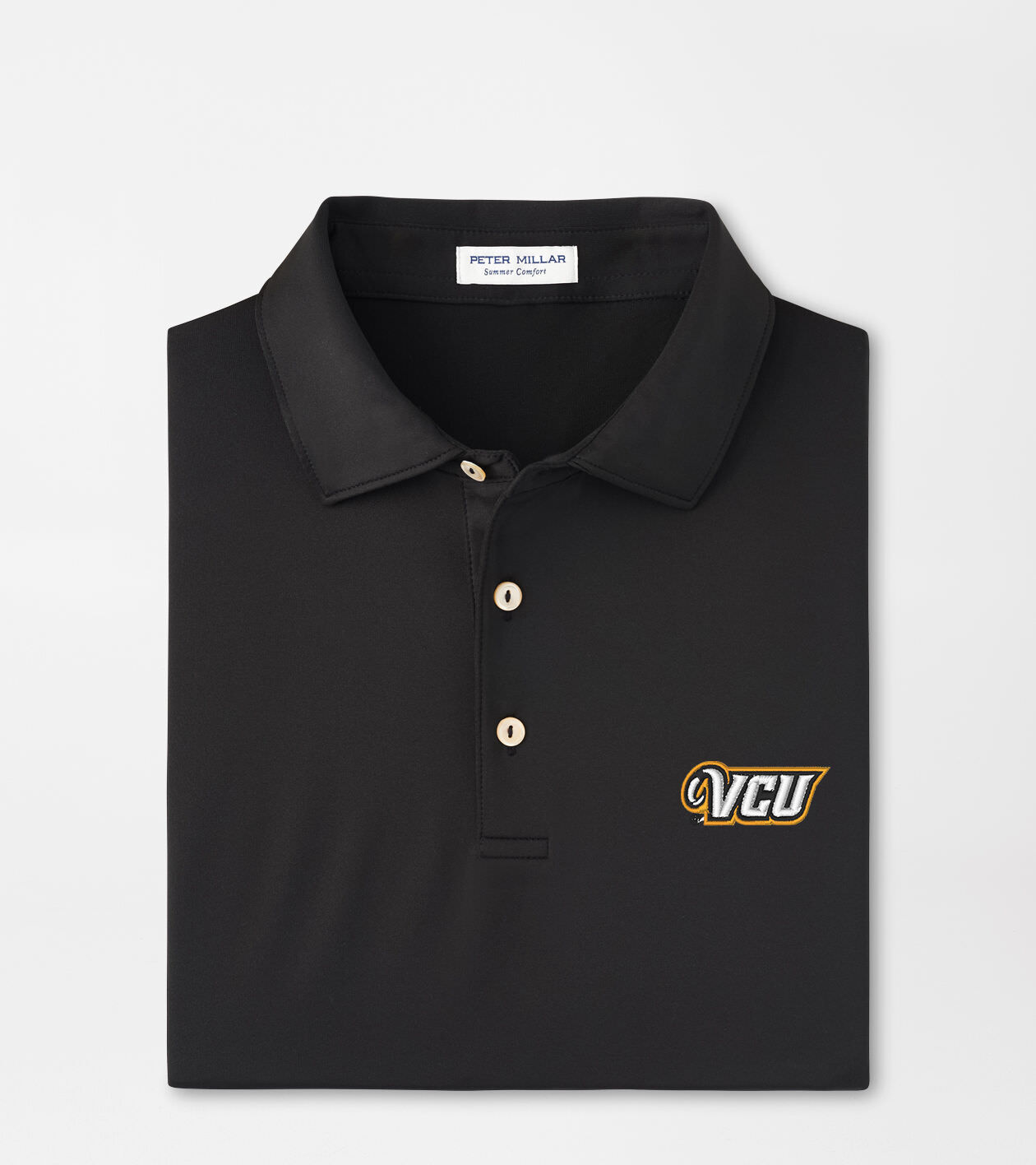 VCU Solid Performance Jersey Polo (Sean Self Collar)