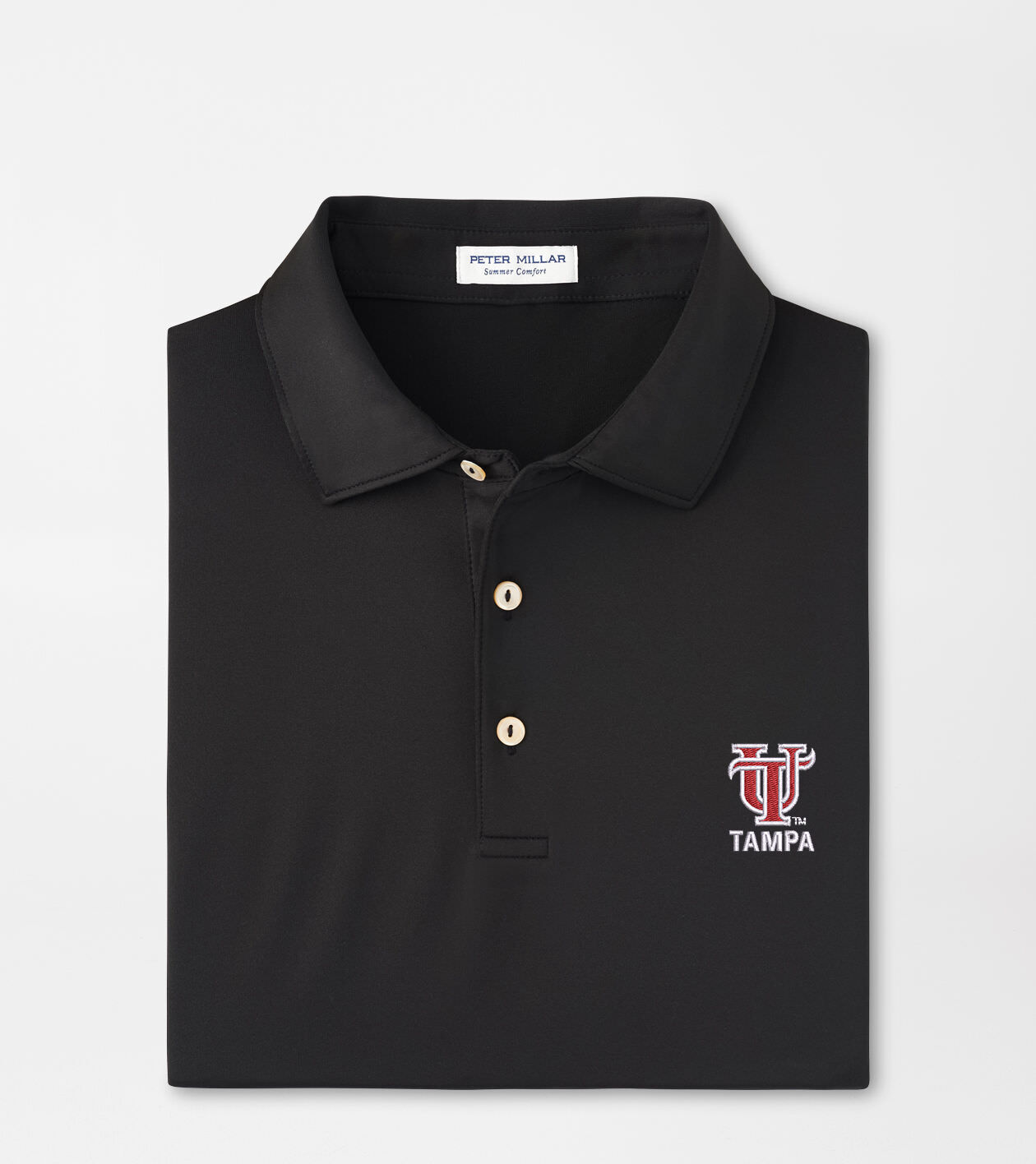 Tampa Solid Performance Jersey Polo (Sean Self Collar)