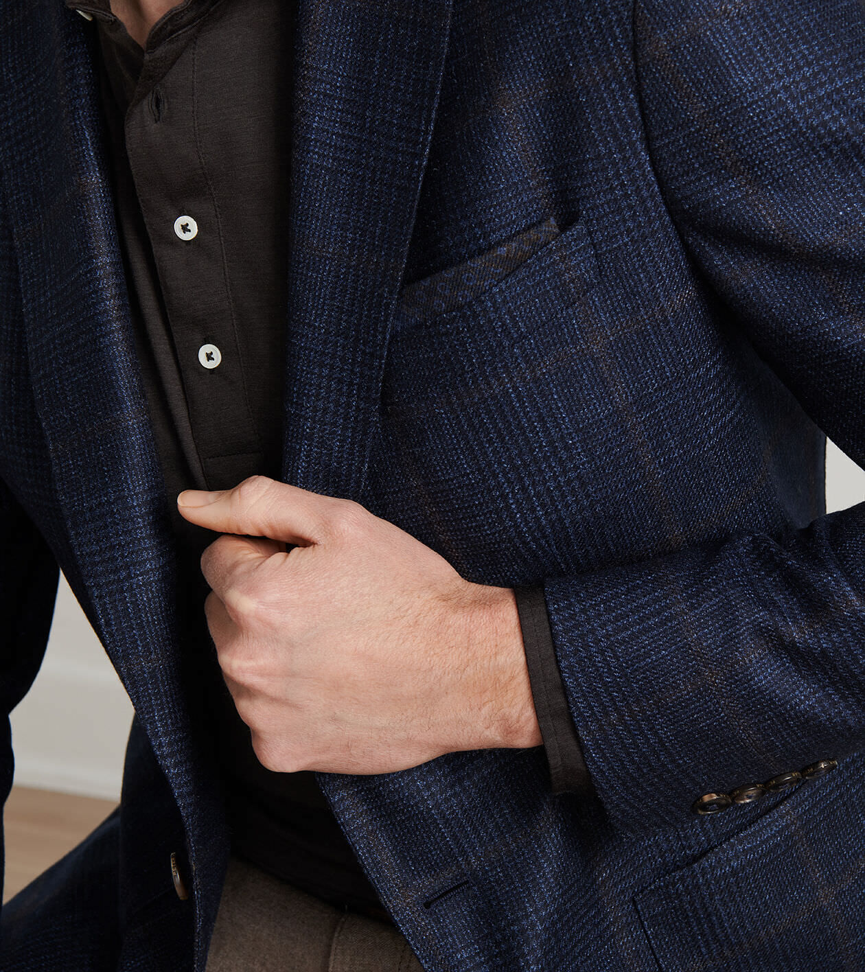 Benning Glen Plaid Soft Jacket