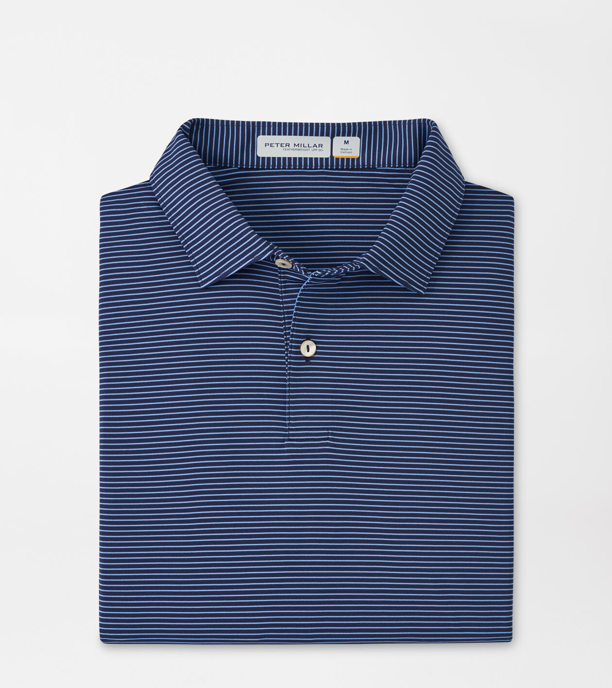 Featherweight Stripe Performance Polo 1 Featherweight Stripe Performance Polo