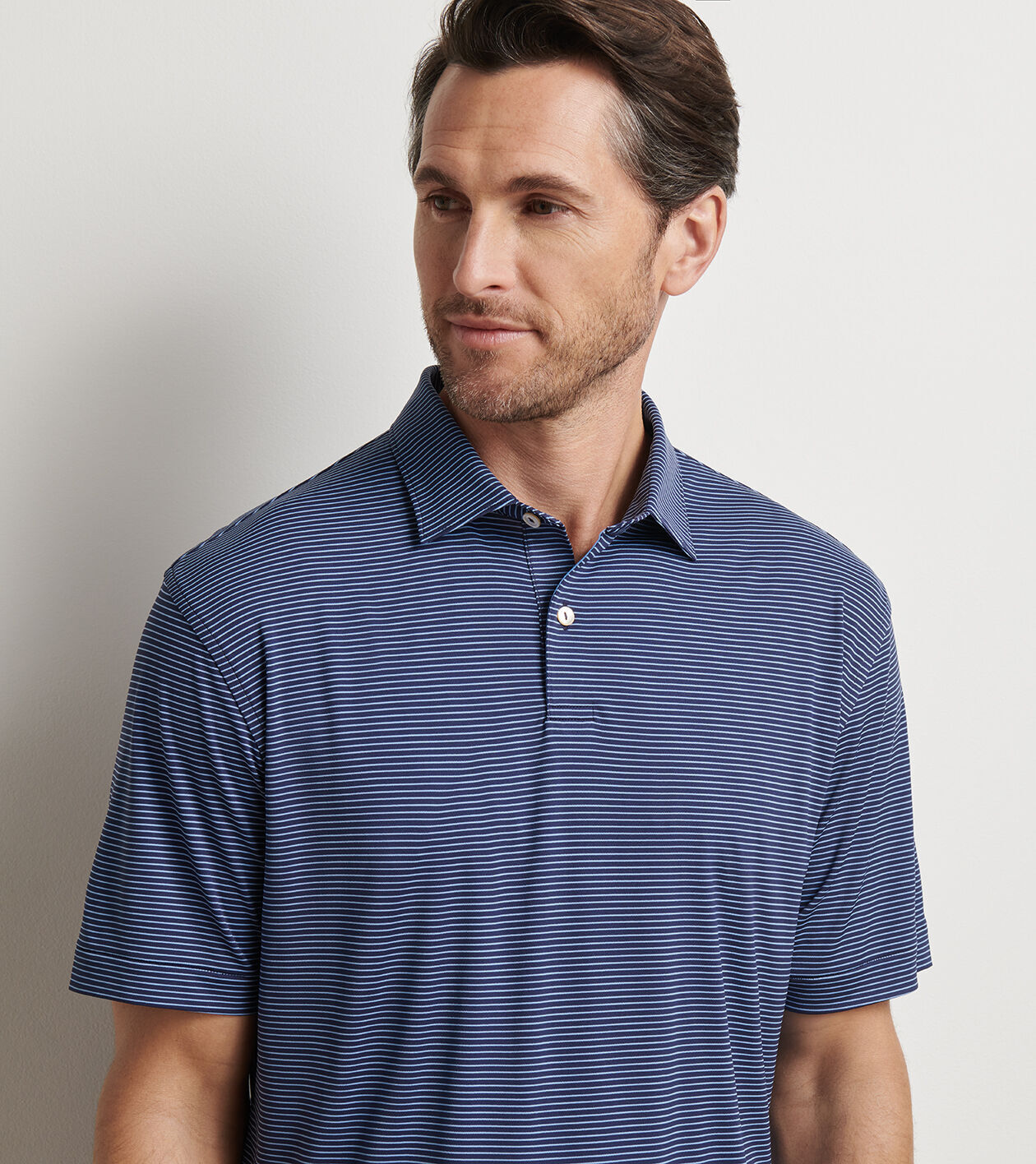 Featherweight Stripe Performance Polo 4 Featherweight Stripe Performance Polo