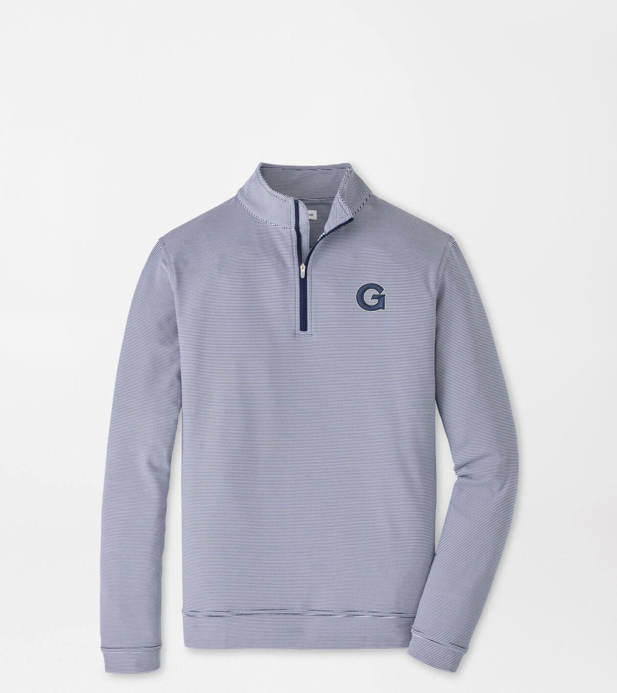 Georgetown Perth Mini-Stripe Performance Pullover