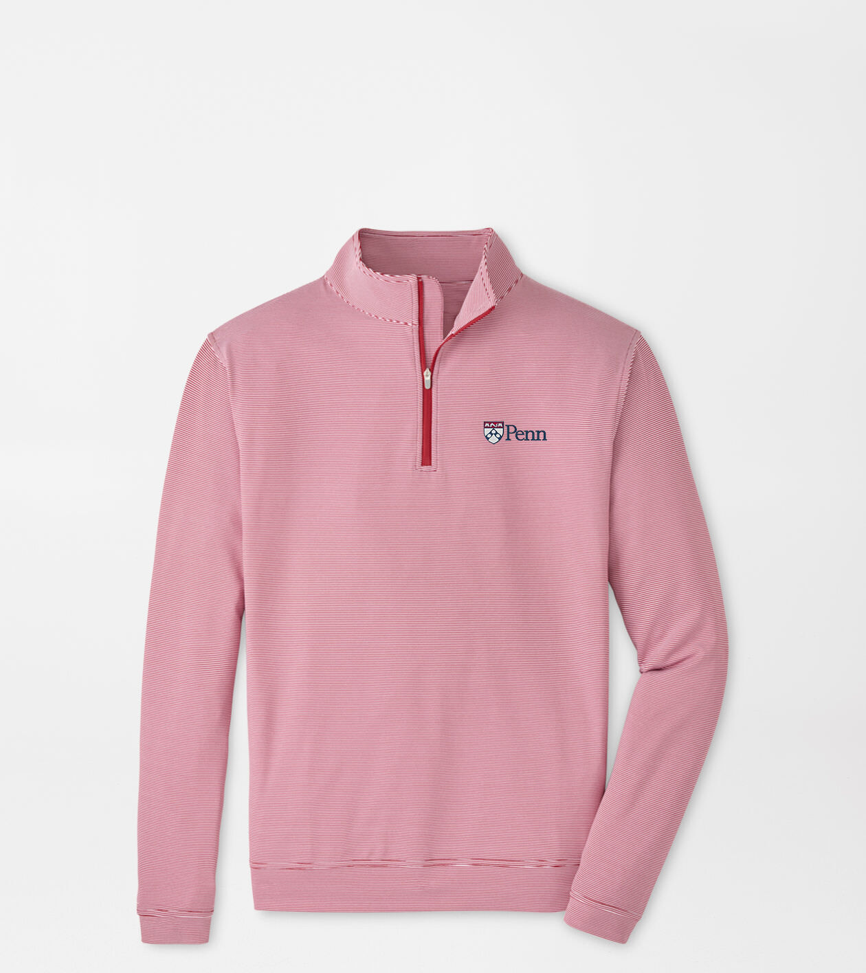 UPenn Perth Mini-Stripe Performance Pullover