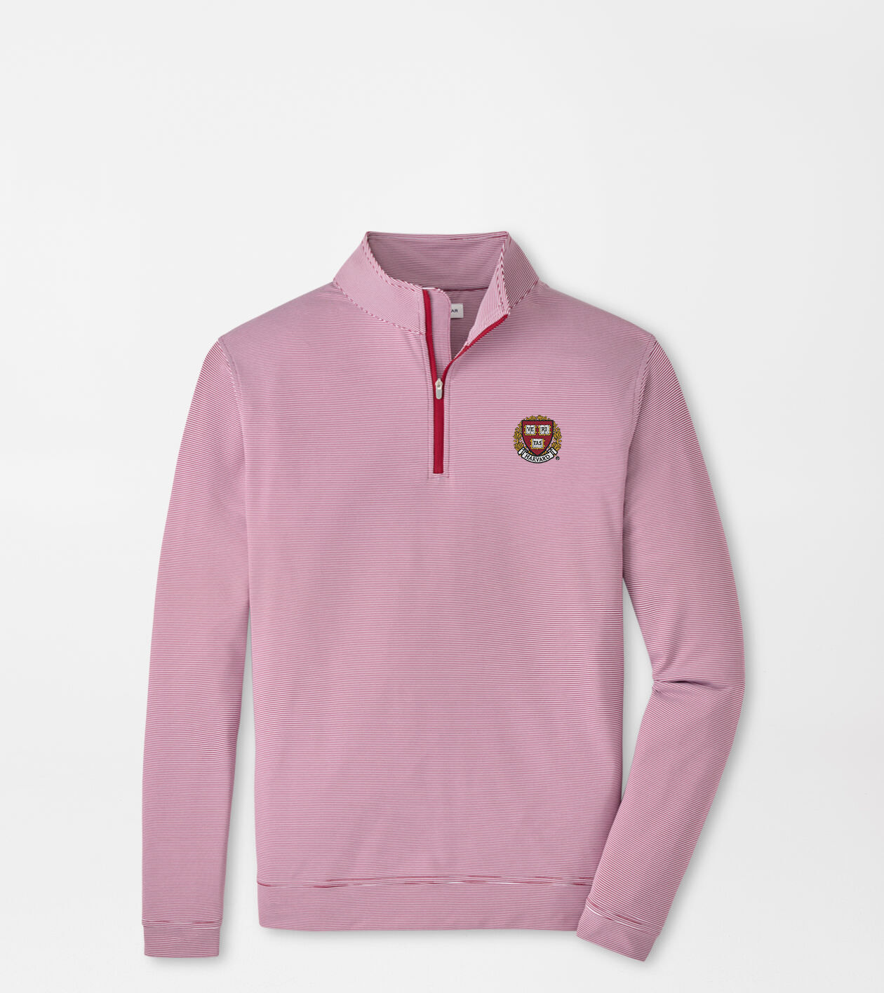 Harvard Game Day Perth Sugar Stripe Performance Quarter-Zip 1 Harvard Game Day Perth Sugar Stripe Performance Quarter-Zip