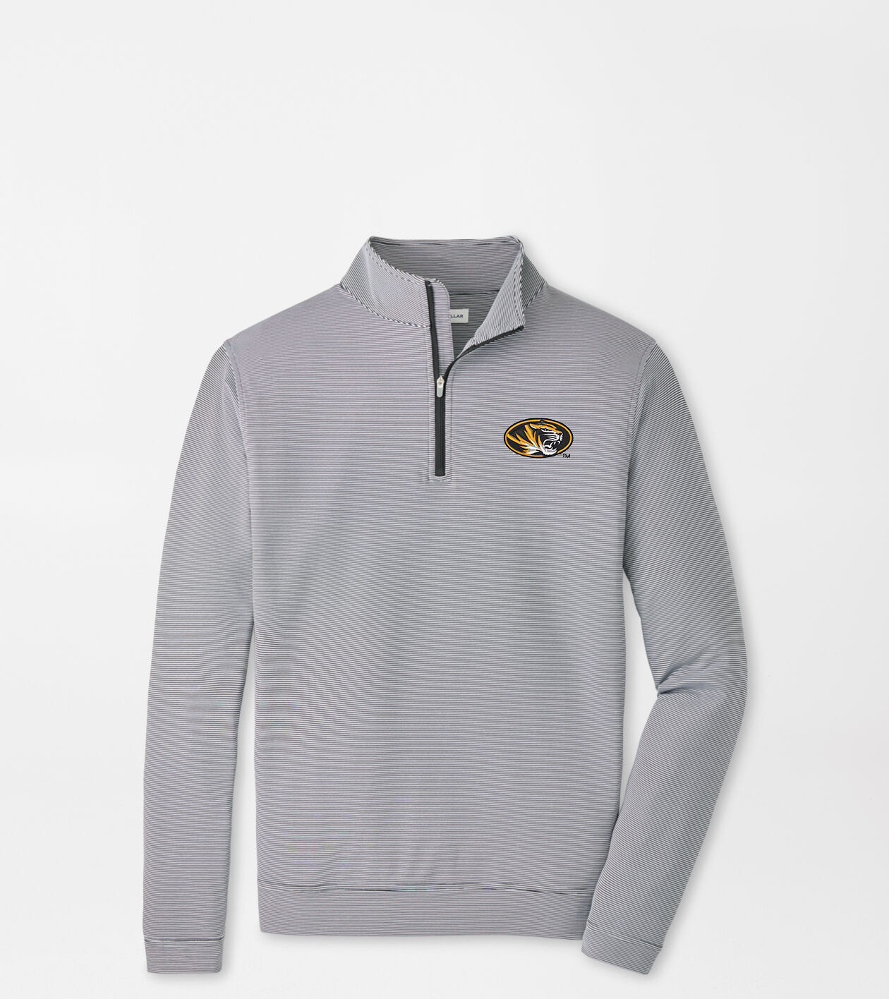 Missouri Game Day Perth Sugar Stripe Performance Quarter-Zip 1 Missouri Game Day Perth Sugar Stripe Performance Quarter-Zip