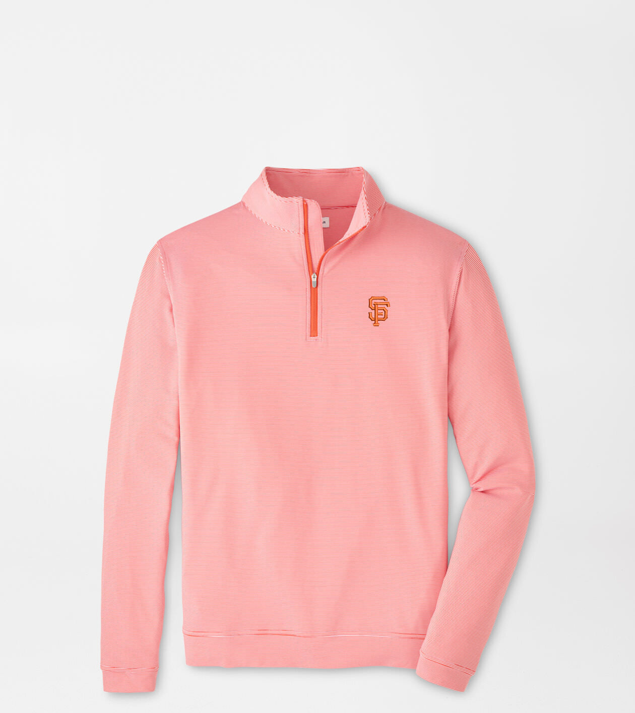 San Francisco Giants Perth Sugar Stripe Performance Quarter-Zip 1 San Francisco Giants Perth Sugar Stripe Performance Quarter-Zip