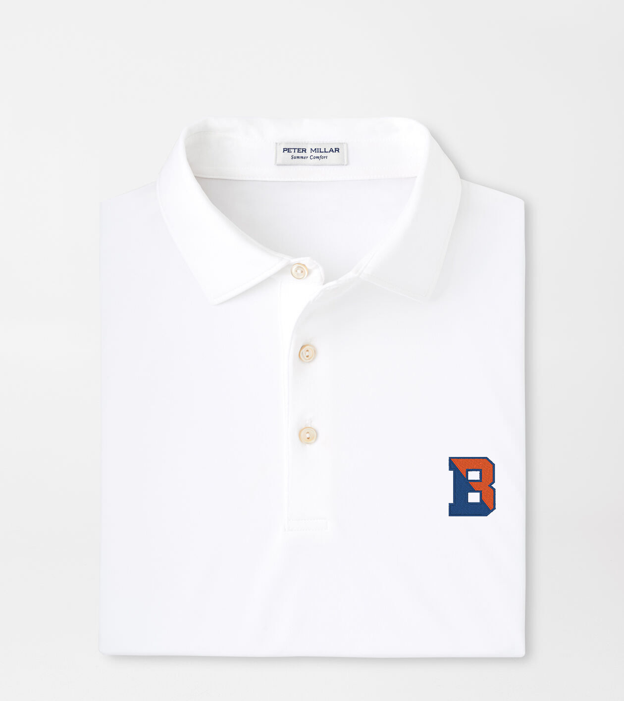 Bucknell Solid Performance Jersey Polo (Sean Self Collar)
