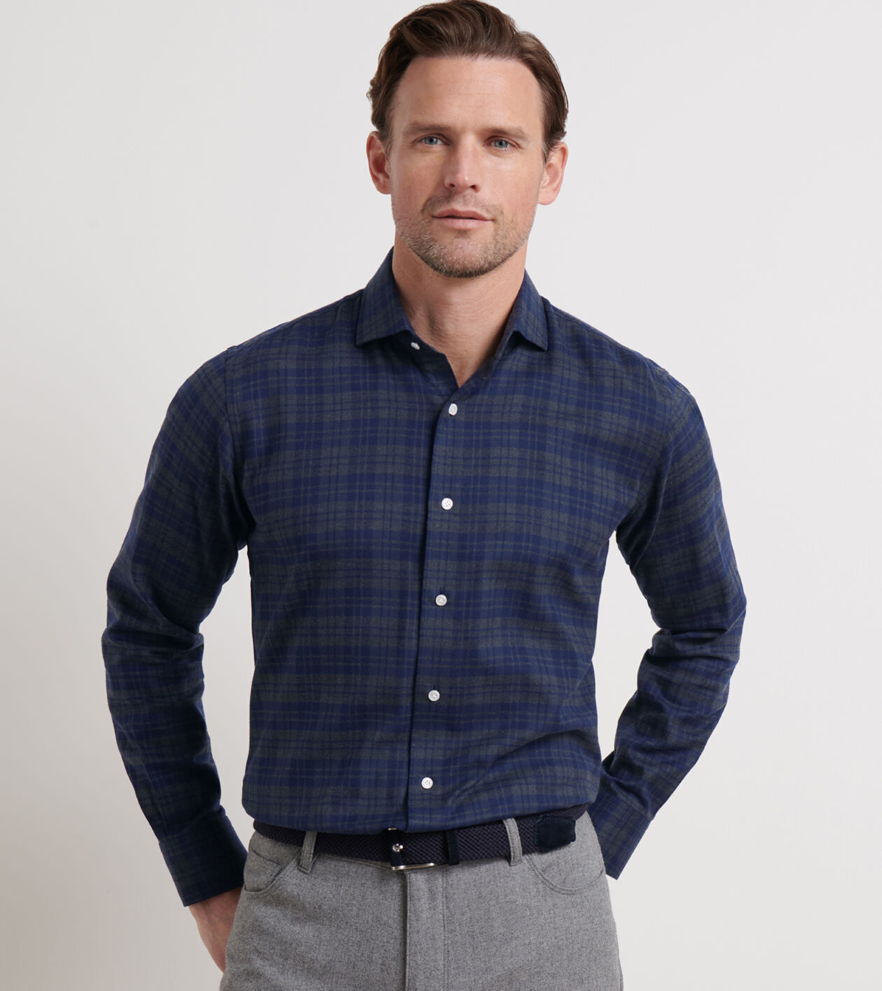 Trentino Italian Flannel Sport Shirt 2 Trentino Italian Flannel Sport Shirt