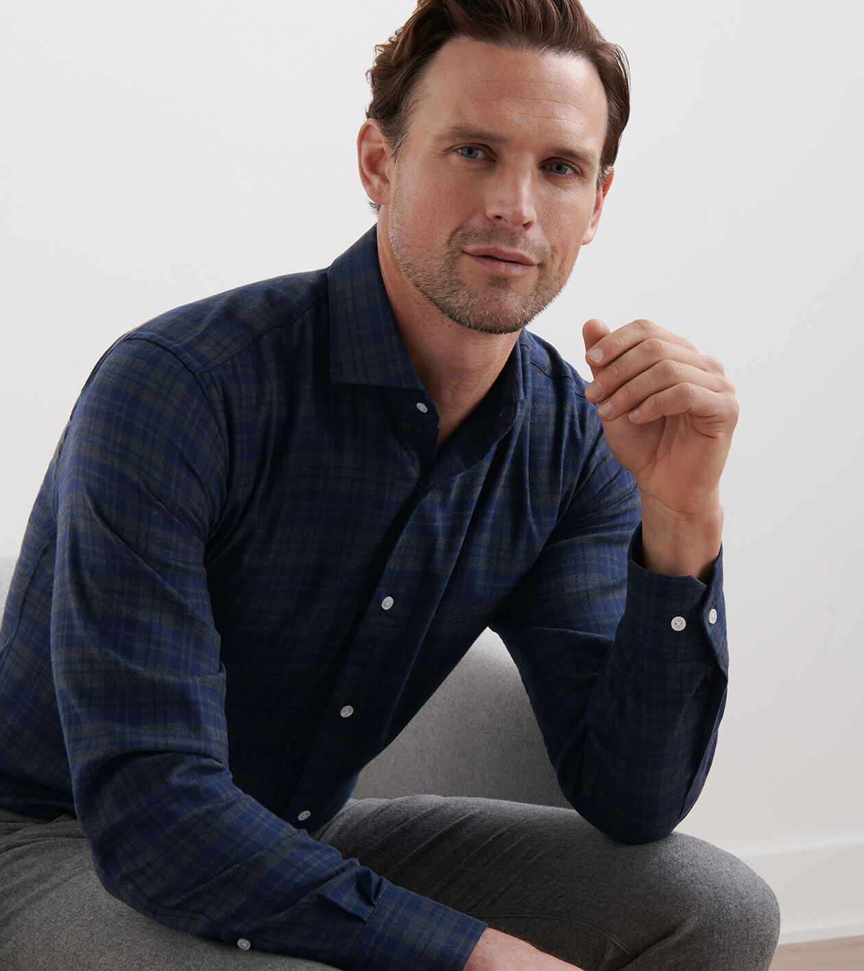 Trentino Italian Flannel Sport Shirt 4 Trentino Italian Flannel Sport Shirt