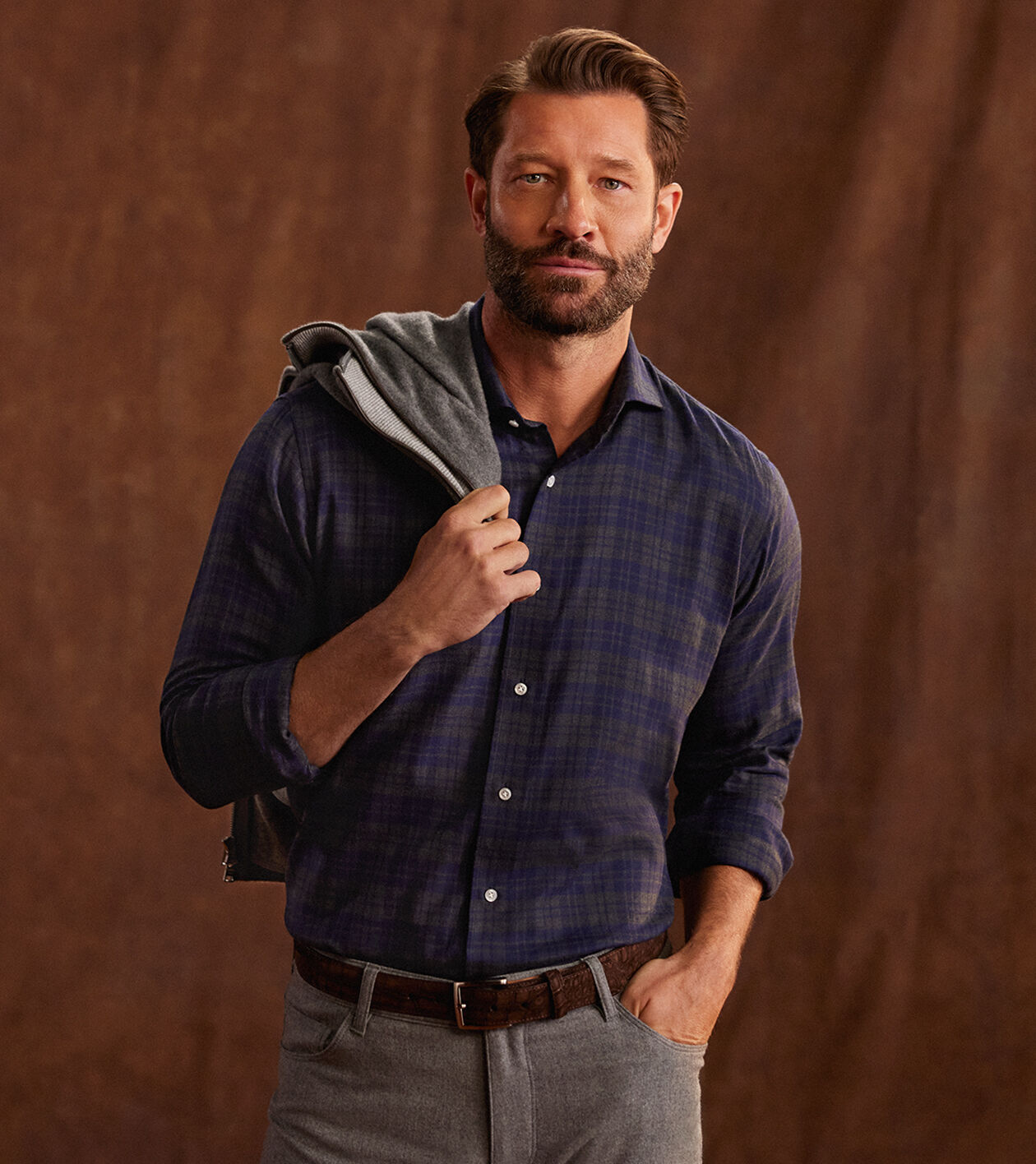 Trentino Italian Flannel Sport Shirt 6 Trentino Italian Flannel Sport Shirt