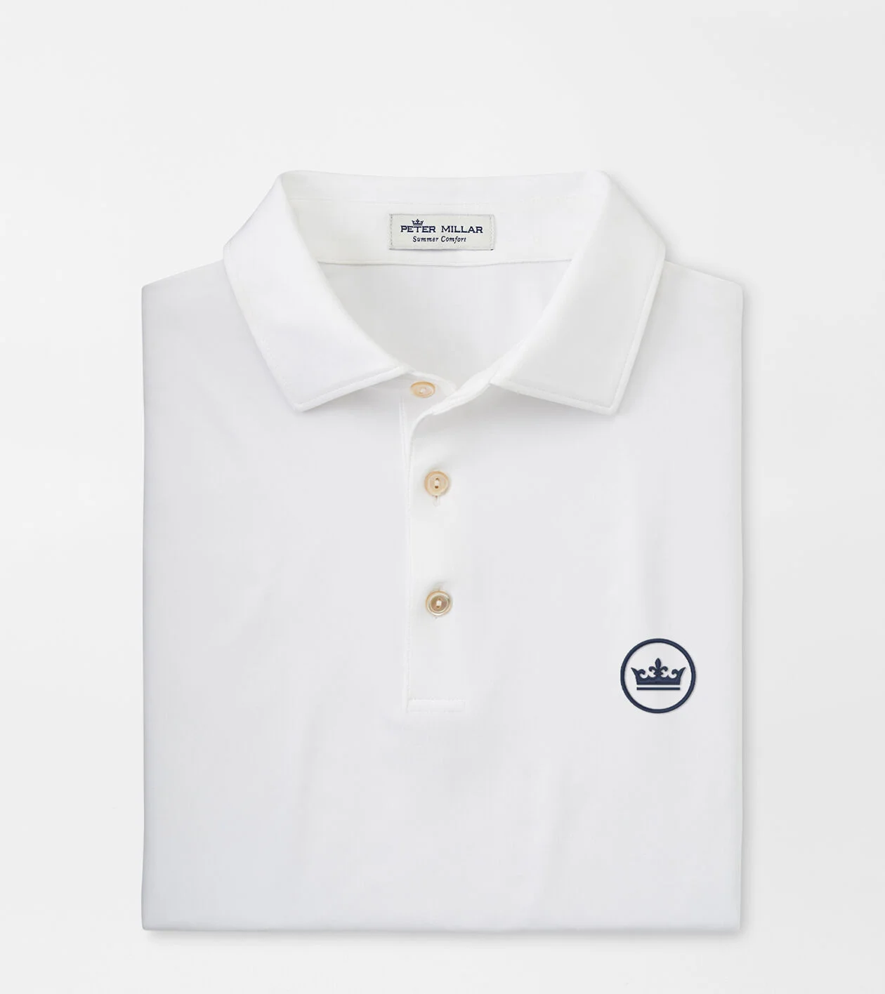 Crown Seal Solid Performance Jersey Polo