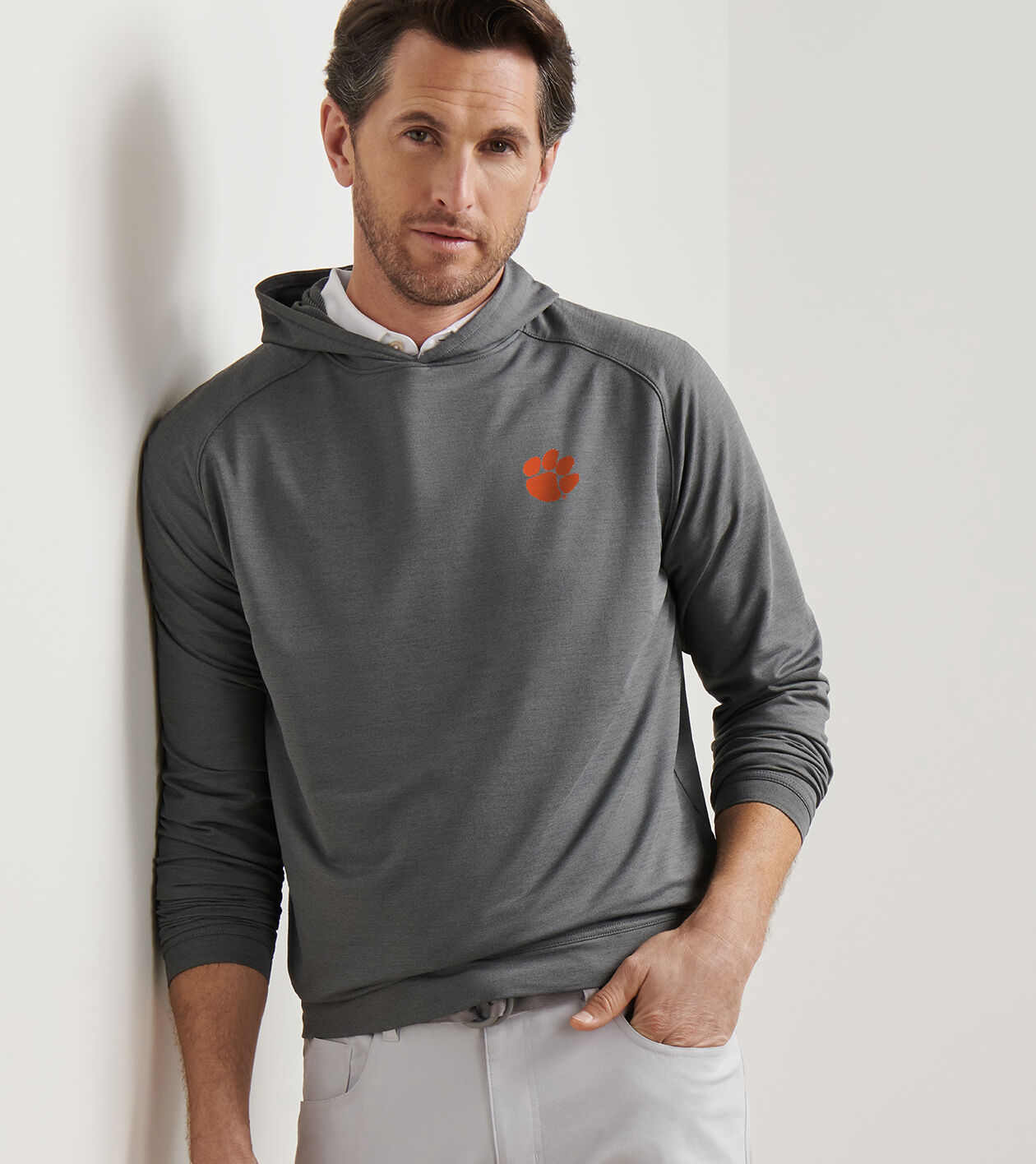 Clemson Pine Performance Hoodie