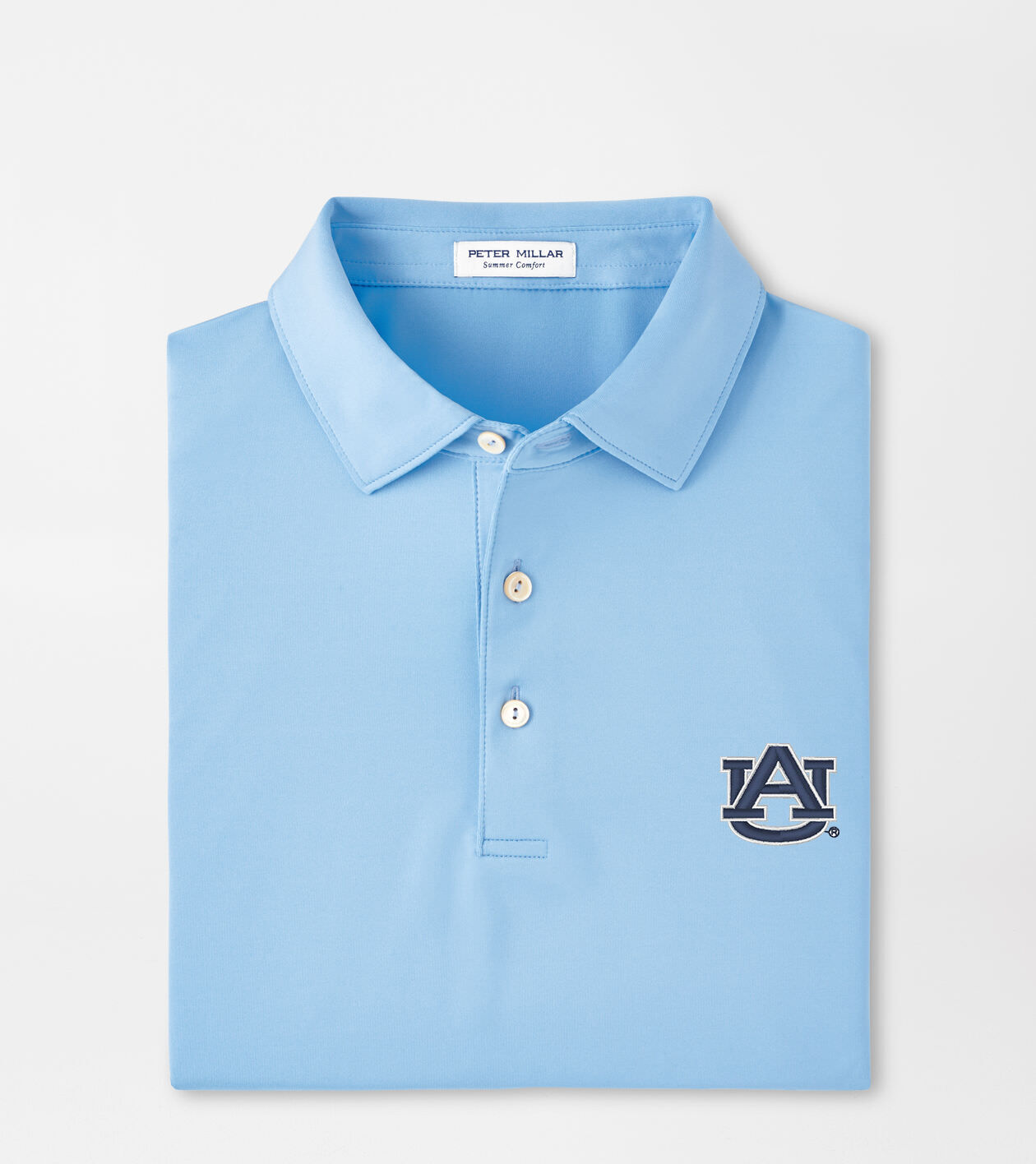 Auburn Solid Performance Jersey Polo