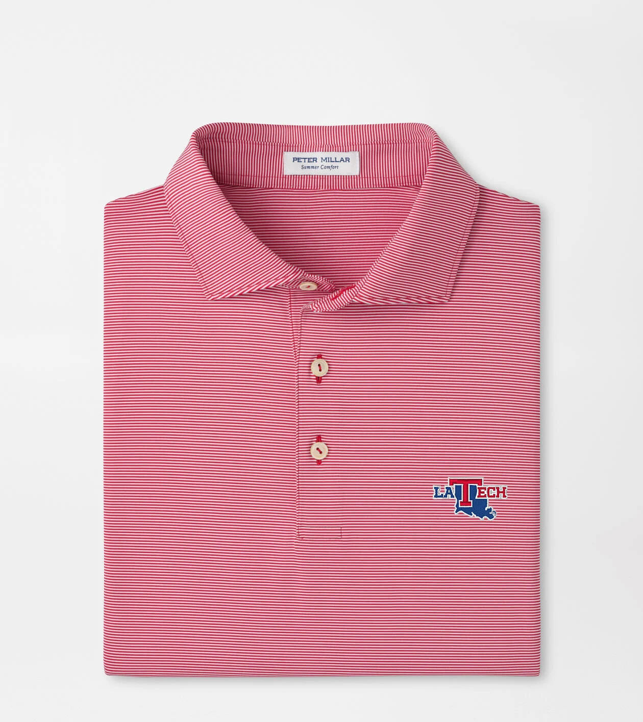 Louisiana Tech Jubilee Stripe Performance Polo 1 Louisiana Tech Jubilee Stripe Performance Polo