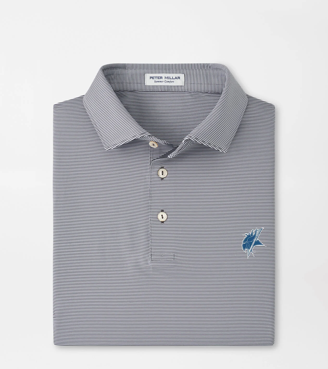 Elizabeth City State Jubilee Stripe Performance Polo 1 Elizabeth City State Jubilee Stripe Performance Polo