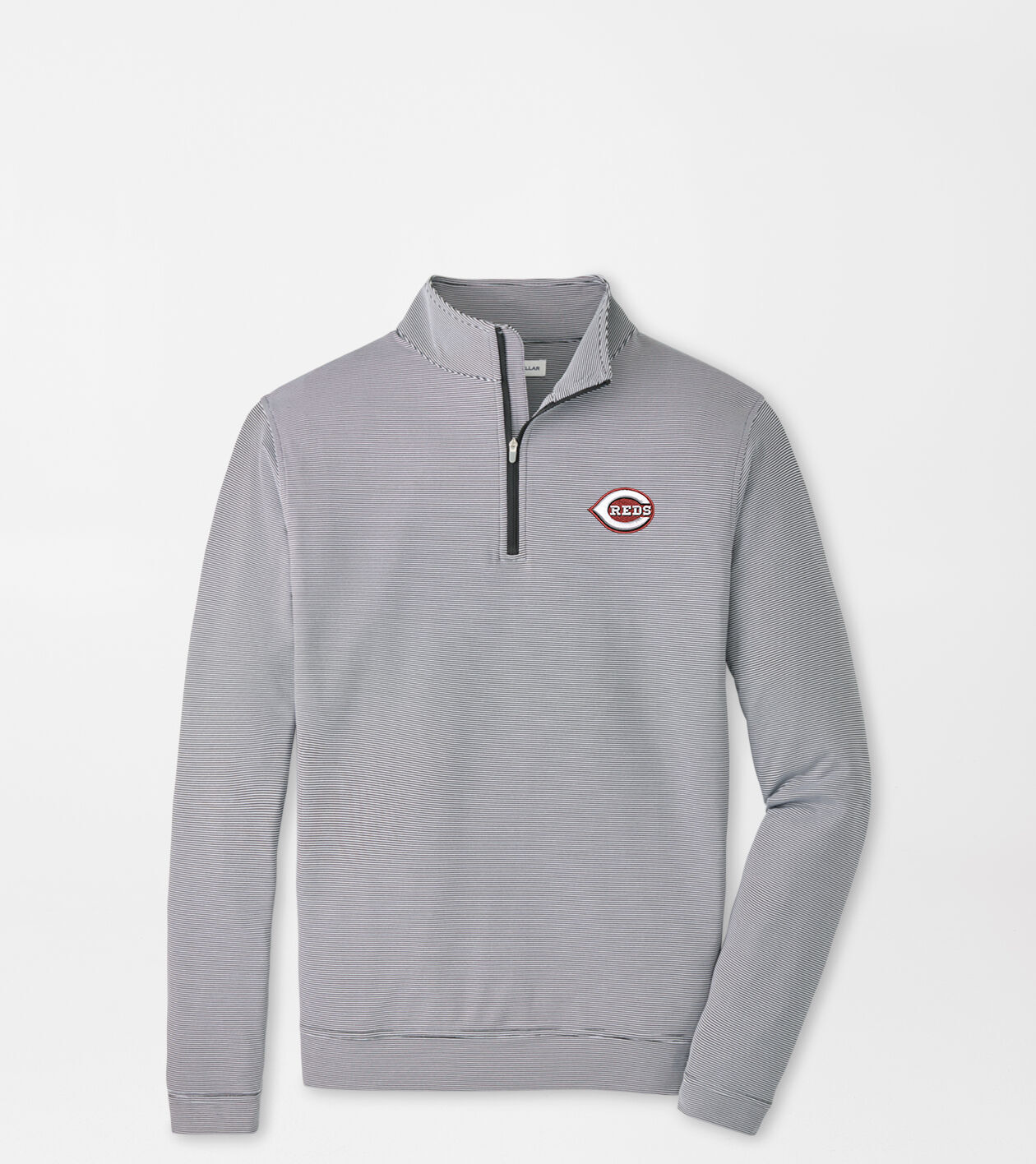 Cincinnati Reds Perth Sugar Stripe Performance Quarter-Zip