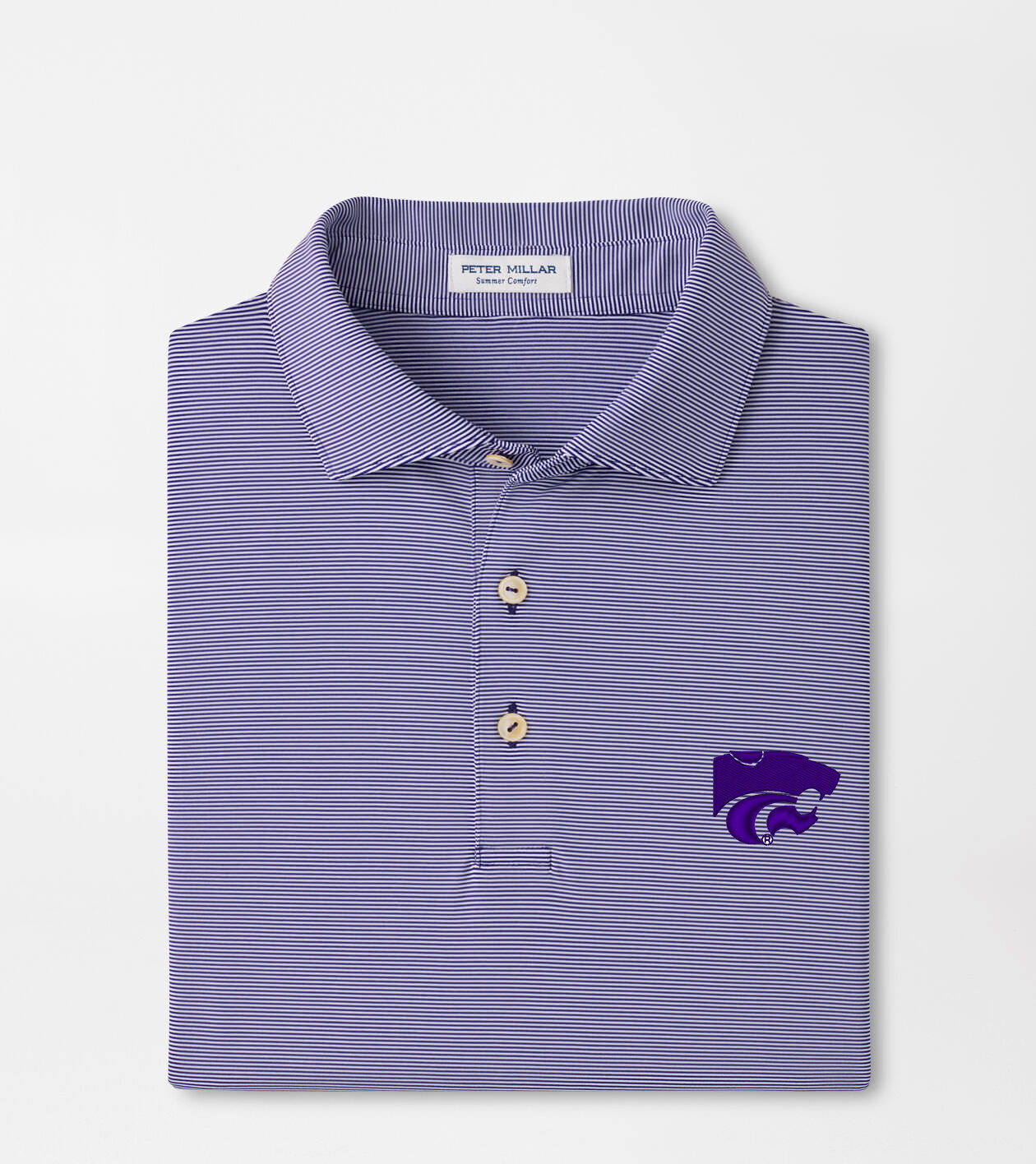 Kansas State Game Day Jubilee Stripe Performance Polo