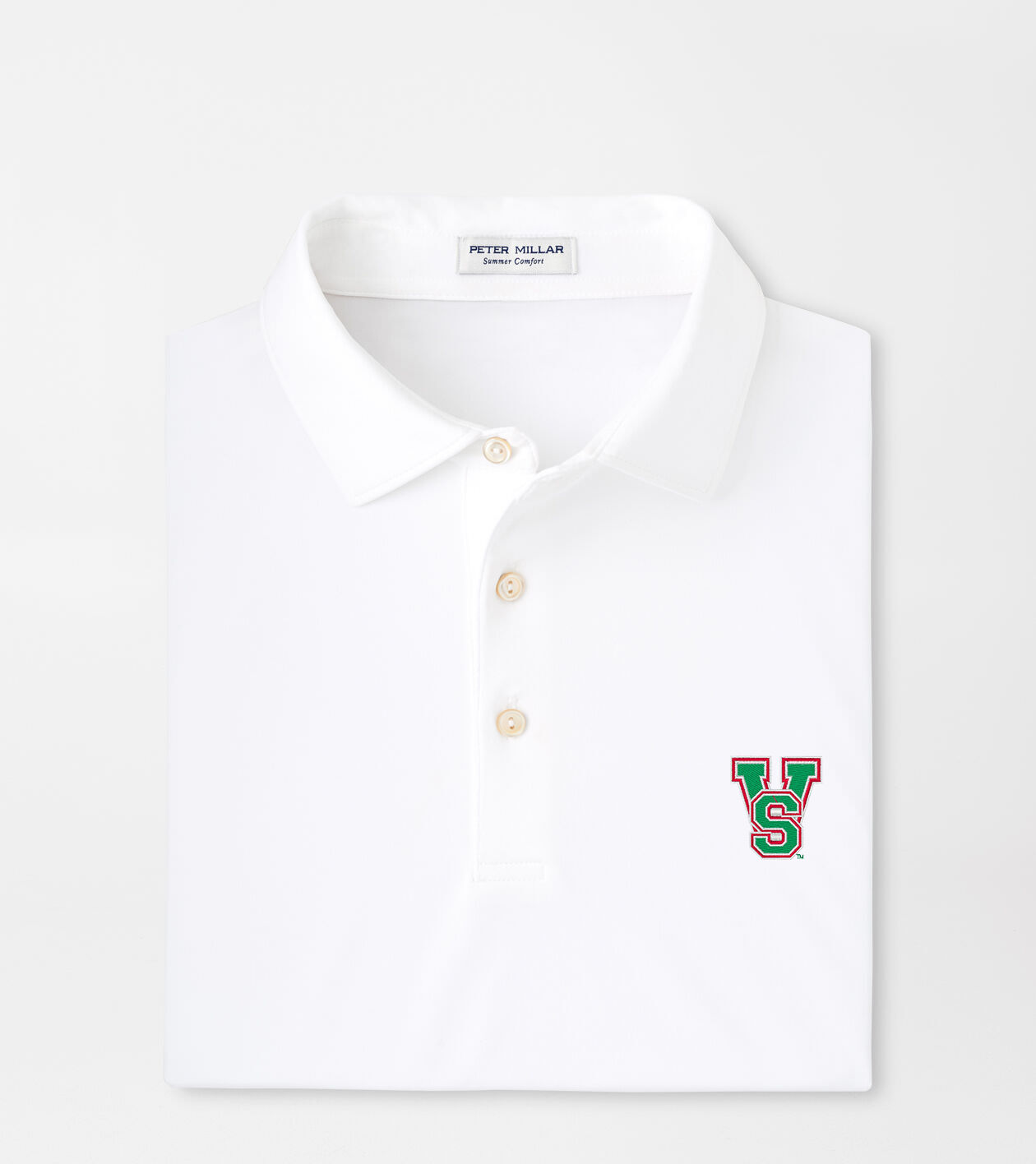 Mississippi Valley State University Solid Performance Jersey Polo (Sean Self Collar)