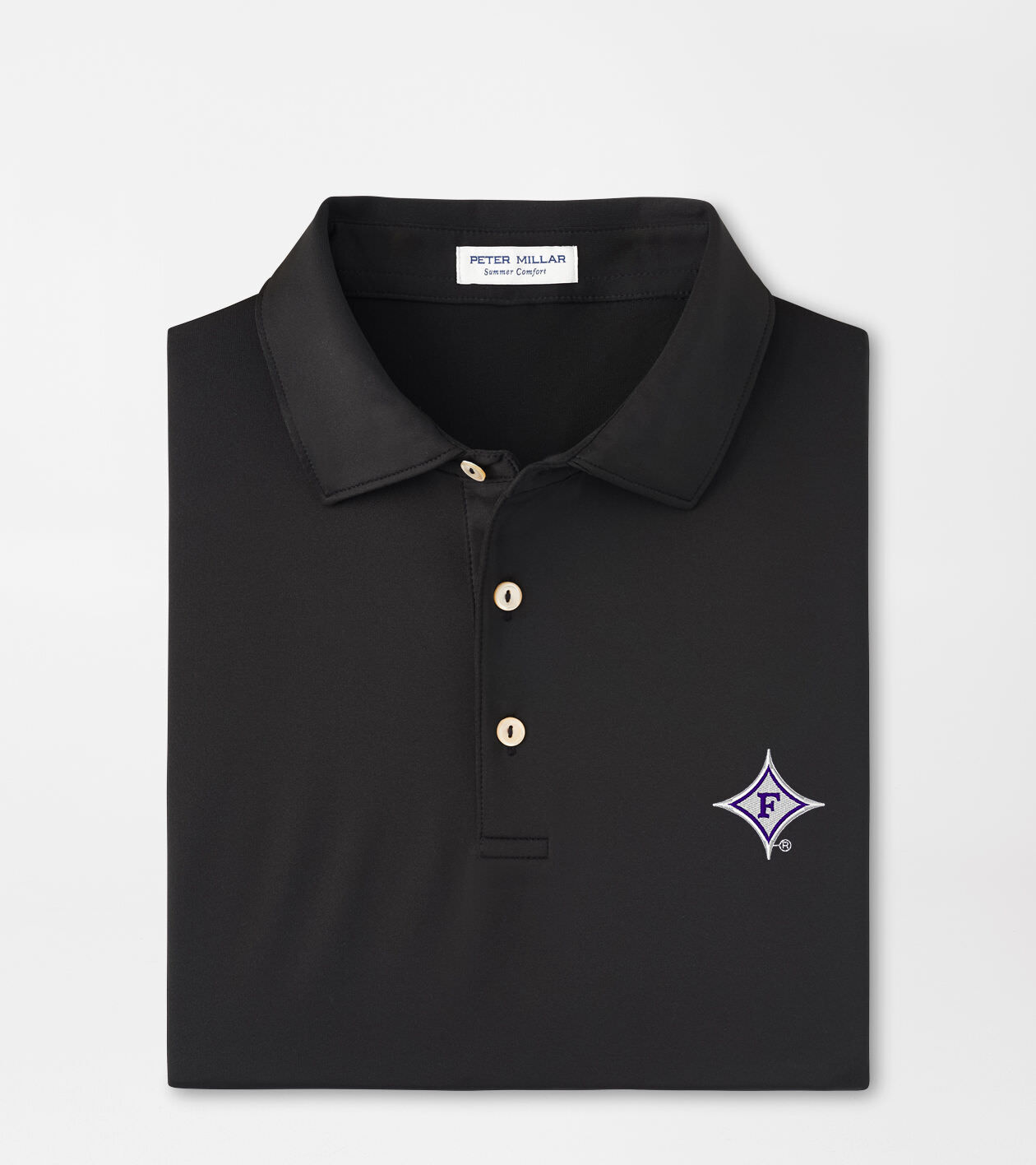 Furman Solid Performance Jersey Polo (Sean Self Collar)