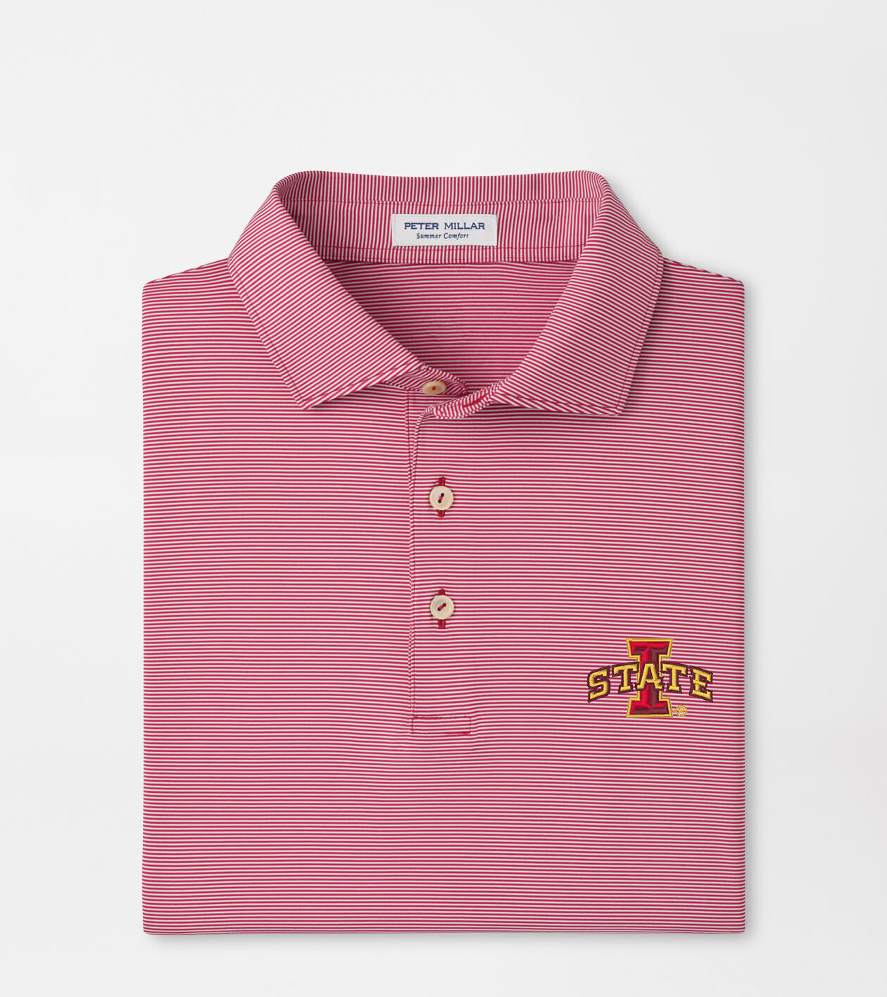 Iowa State Game Day Jubilee Stripe Performance Polo 1 Iowa State Game Day Jubilee Stripe Performance Polo
