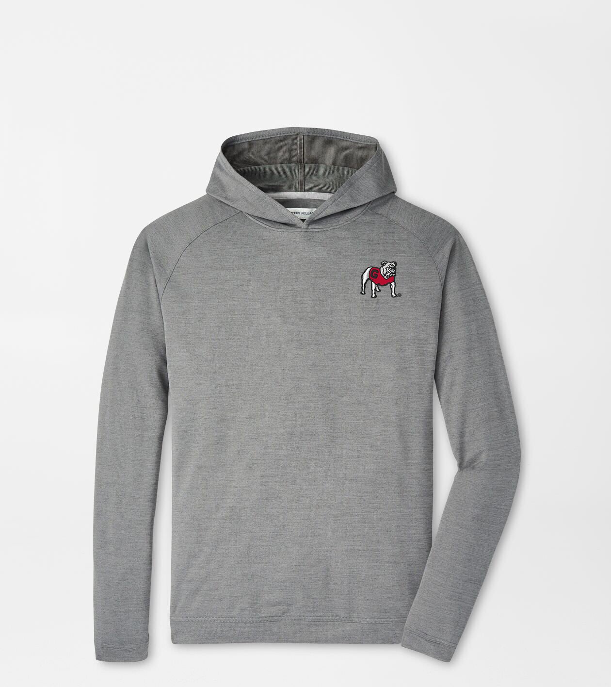 Georgia Standing Bulldog Pine Performance Hoodie