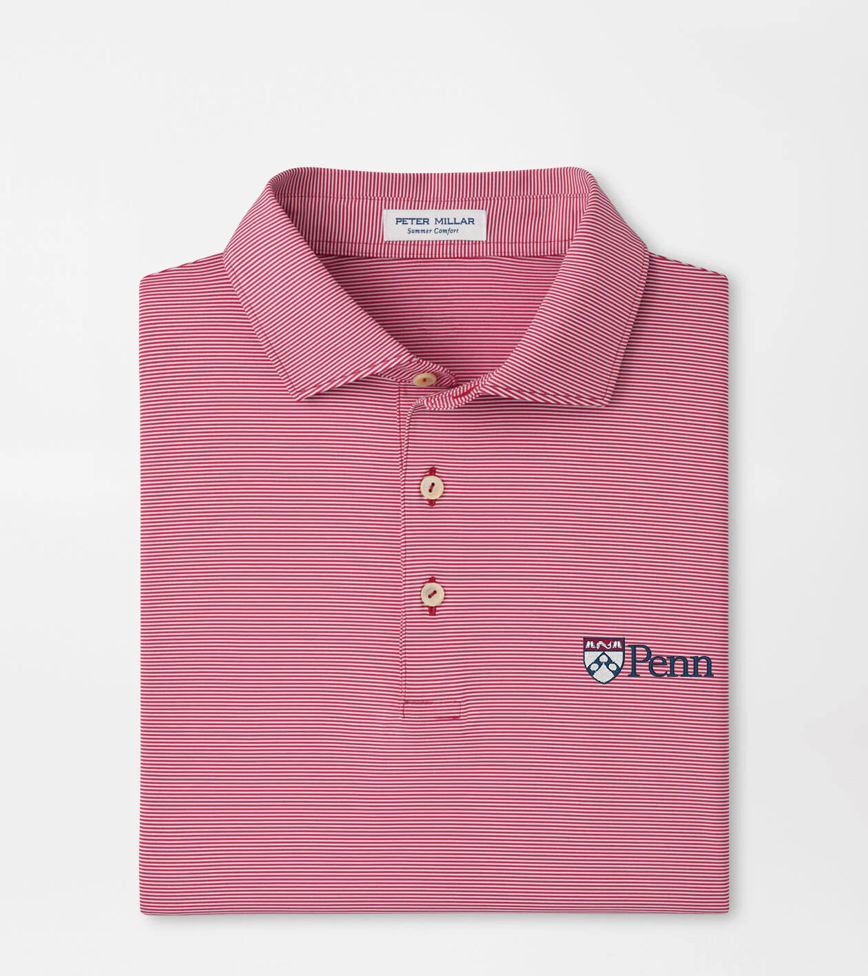 UPenn Jubilee Stripe Performance Polo