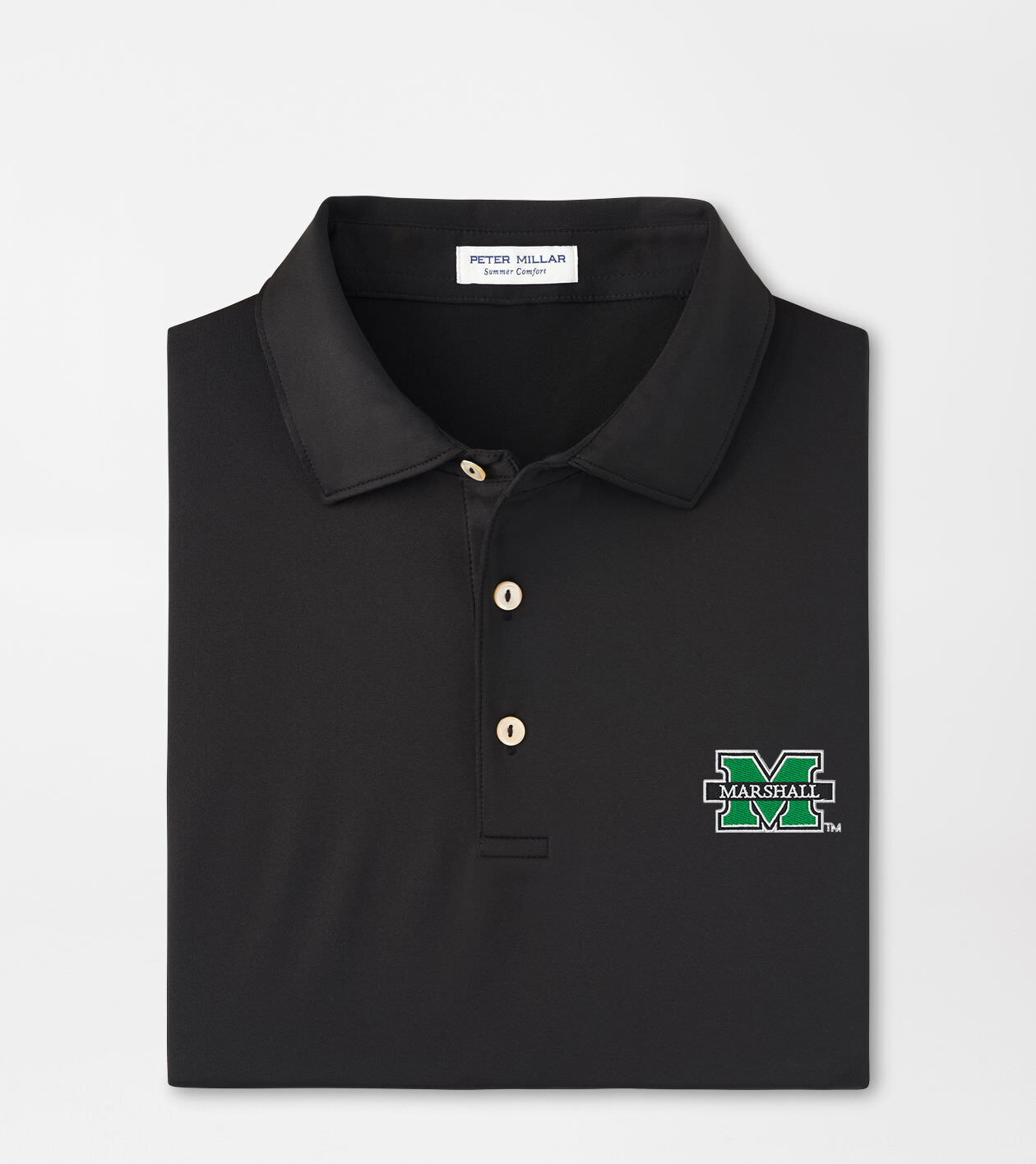 Marshall Solid Performance Jersey Polo (Sean Self Collar)