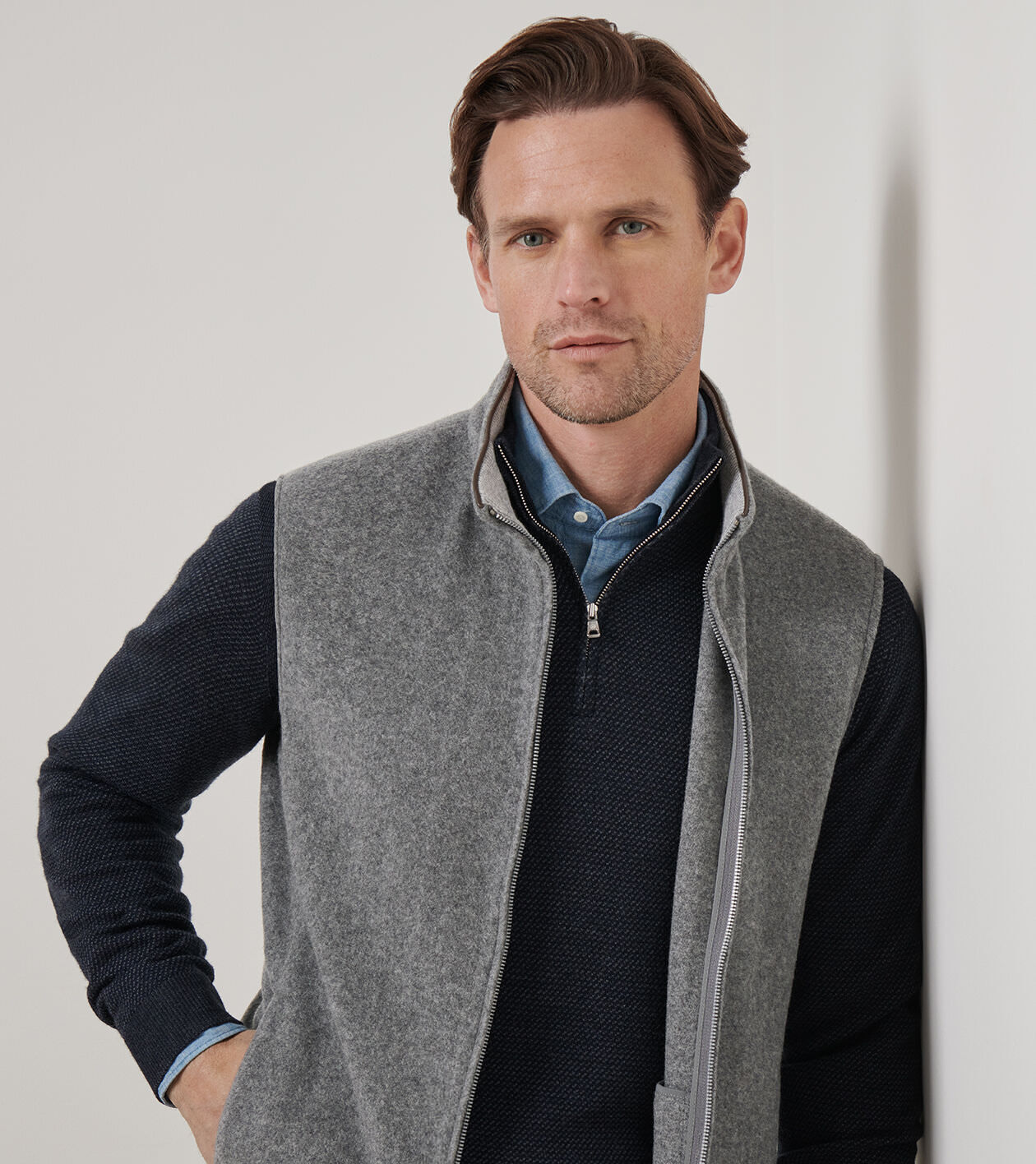 Artisan Crafted Cashmere Vest