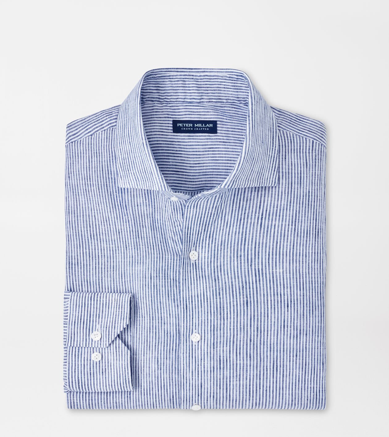 Astino Lino Stripe Sport Shirt