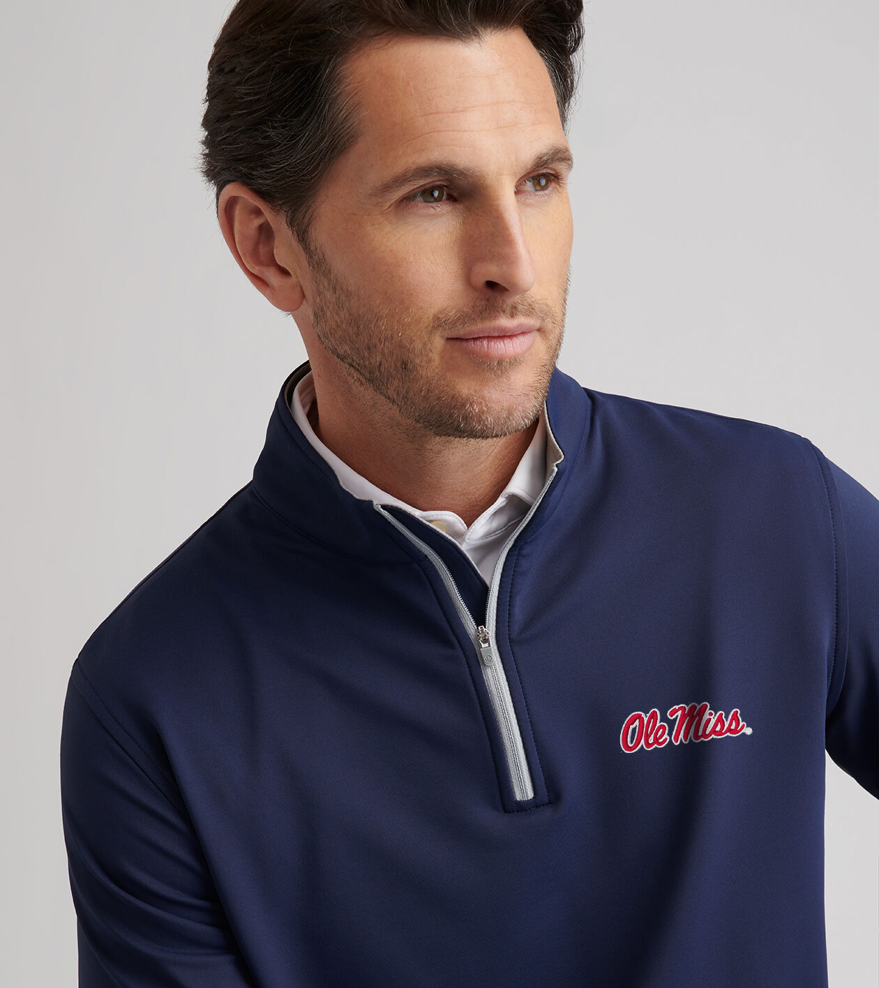Ole Miss Perth Performance Quarter-Zip 1 Ole Miss Perth Performance Quarter-Zip