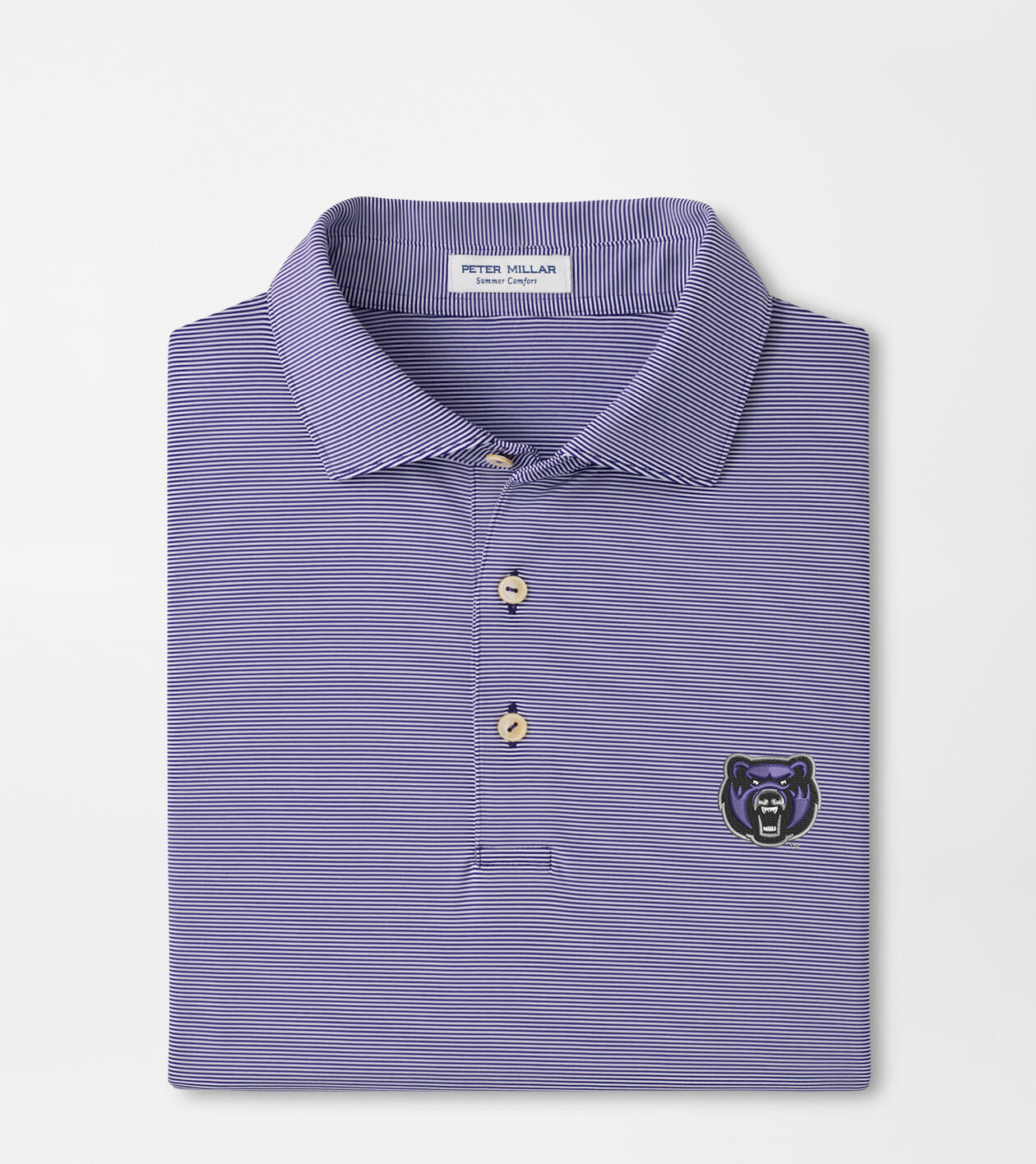 Central Arkansas Jubilee Stripe Performance Polo