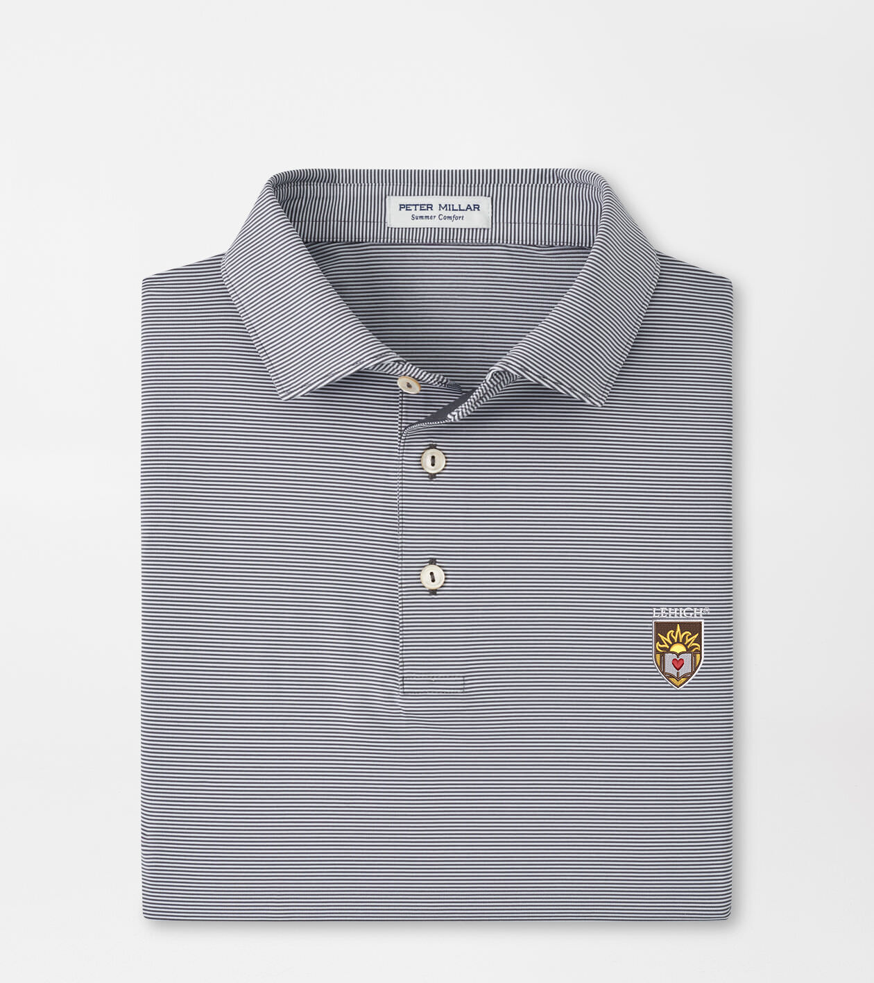 Lehigh Jubilee Stripe Performance Polo