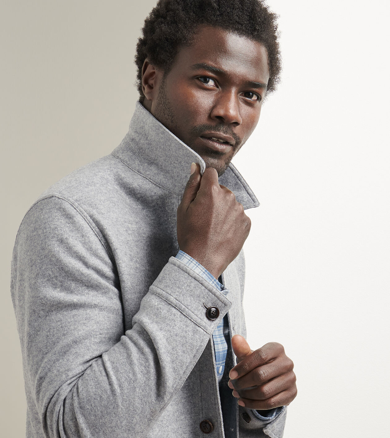 Artisan Crafted Cashmere Chore Coat