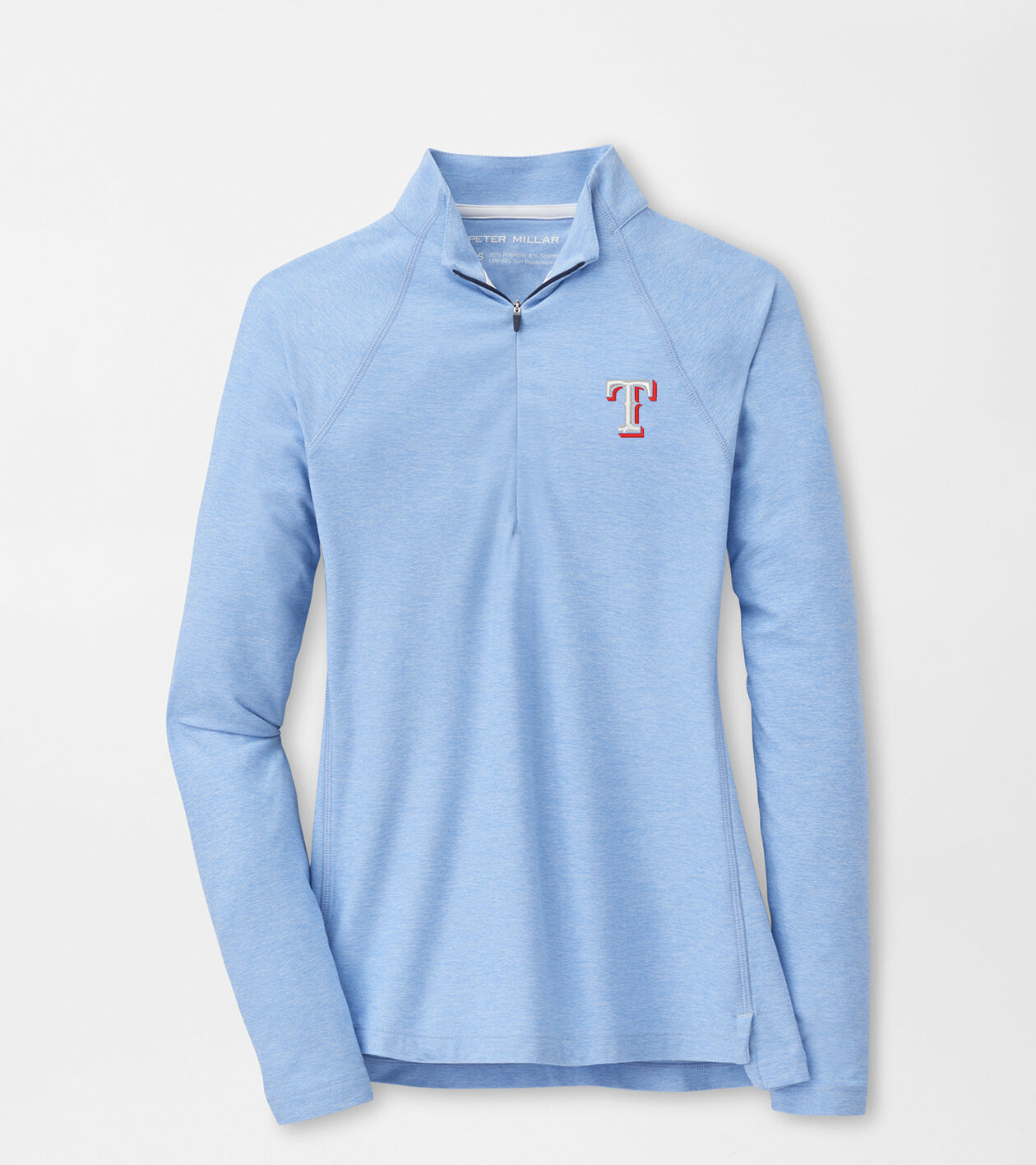 Texas Rangers Women's Mélange Raglan-Sleeve Perth Layer