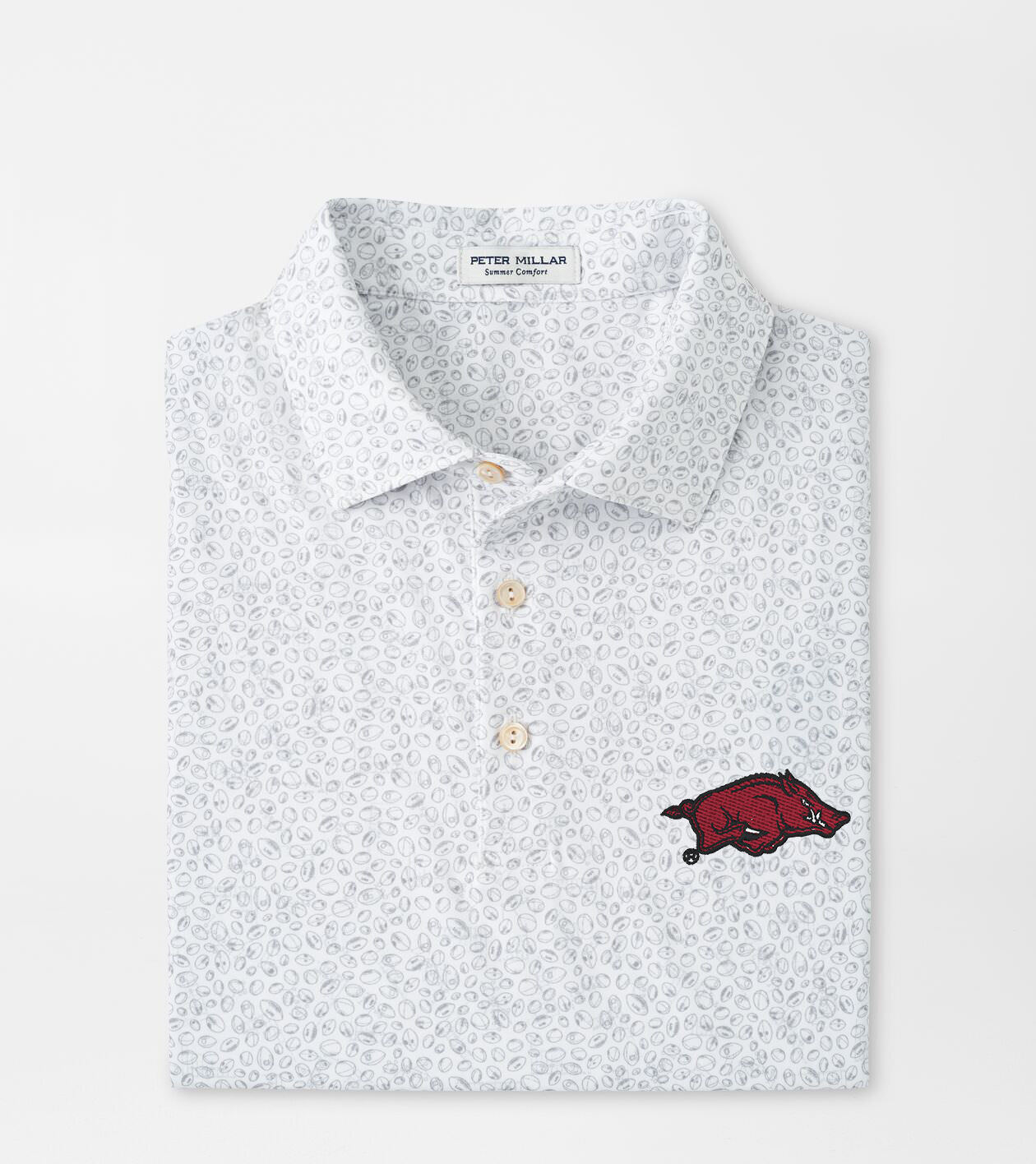 Arkansas Blitz Performance Jersey Polo 1 Arkansas Blitz Performance Jersey Polo