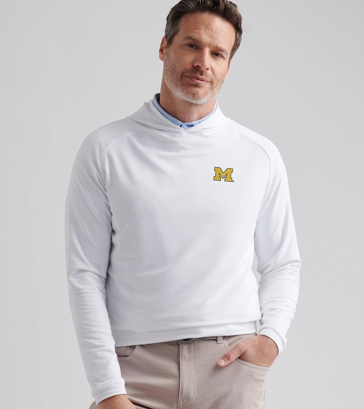 Michigan Pine Performance Hoodie 1 Michigan Pine Performance Hoodie
