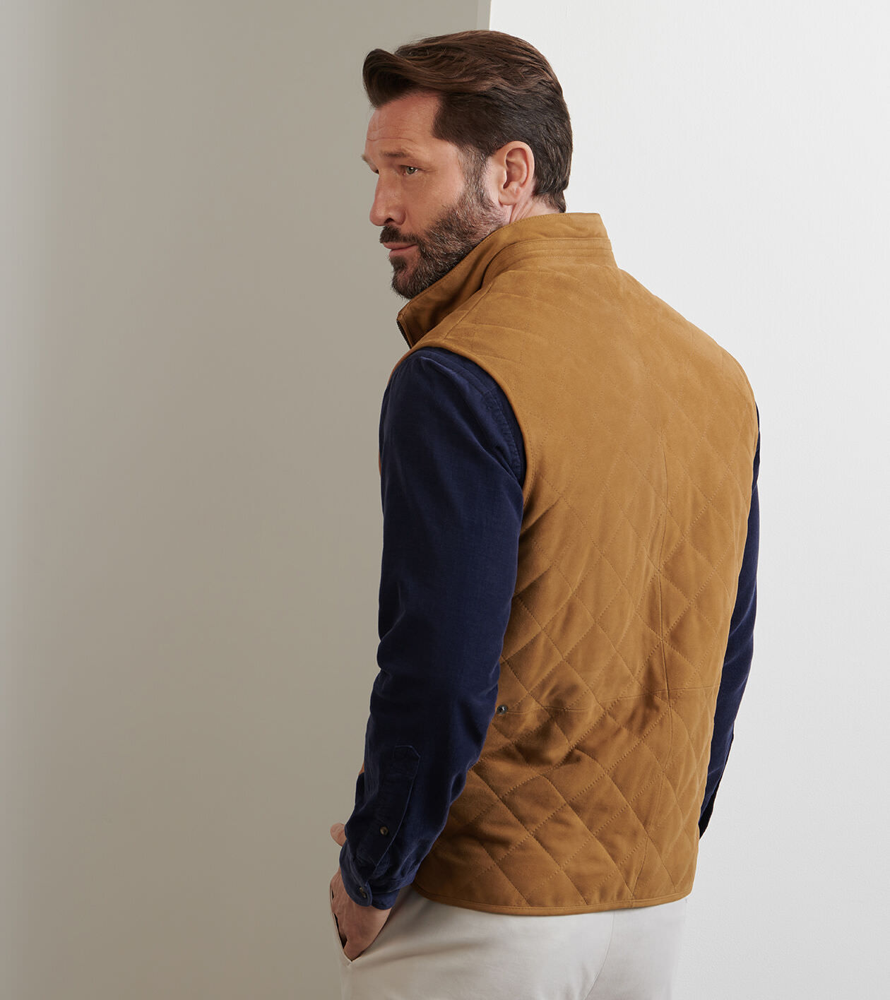 Essex Suede Vest