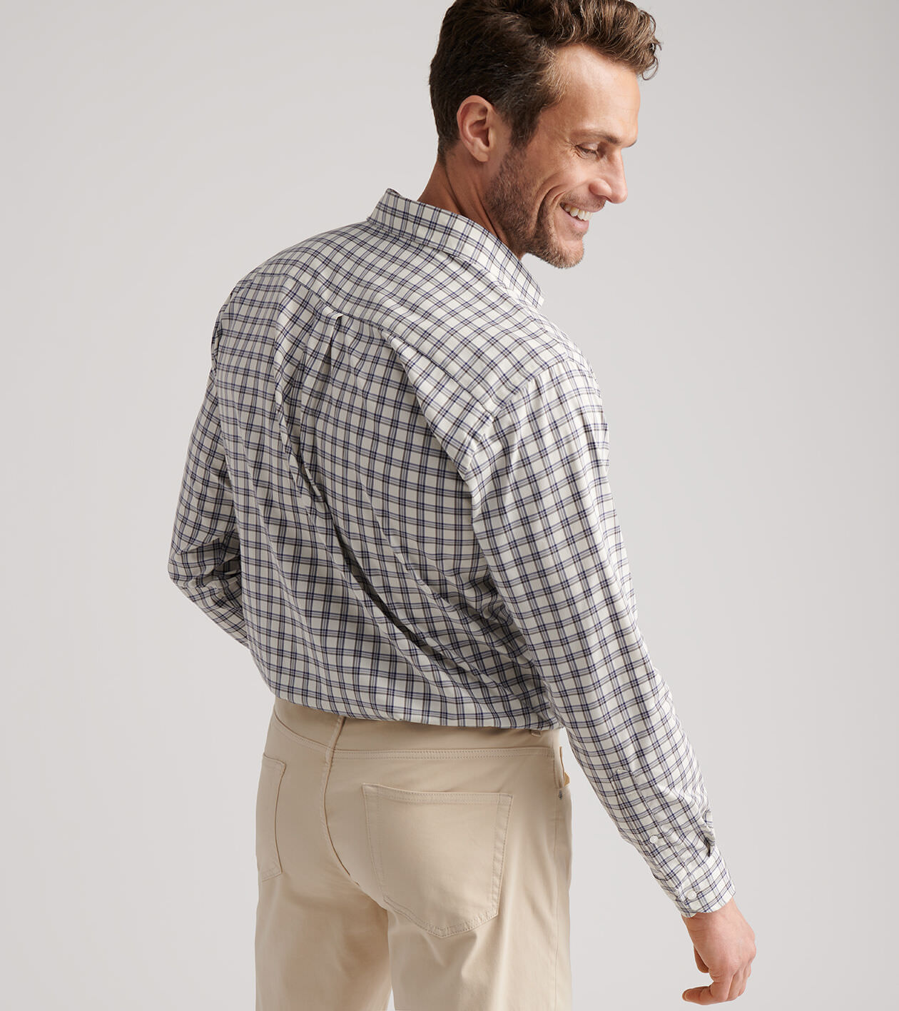 Lenox Crown Lite Cotton-Stretch Sport Shirt