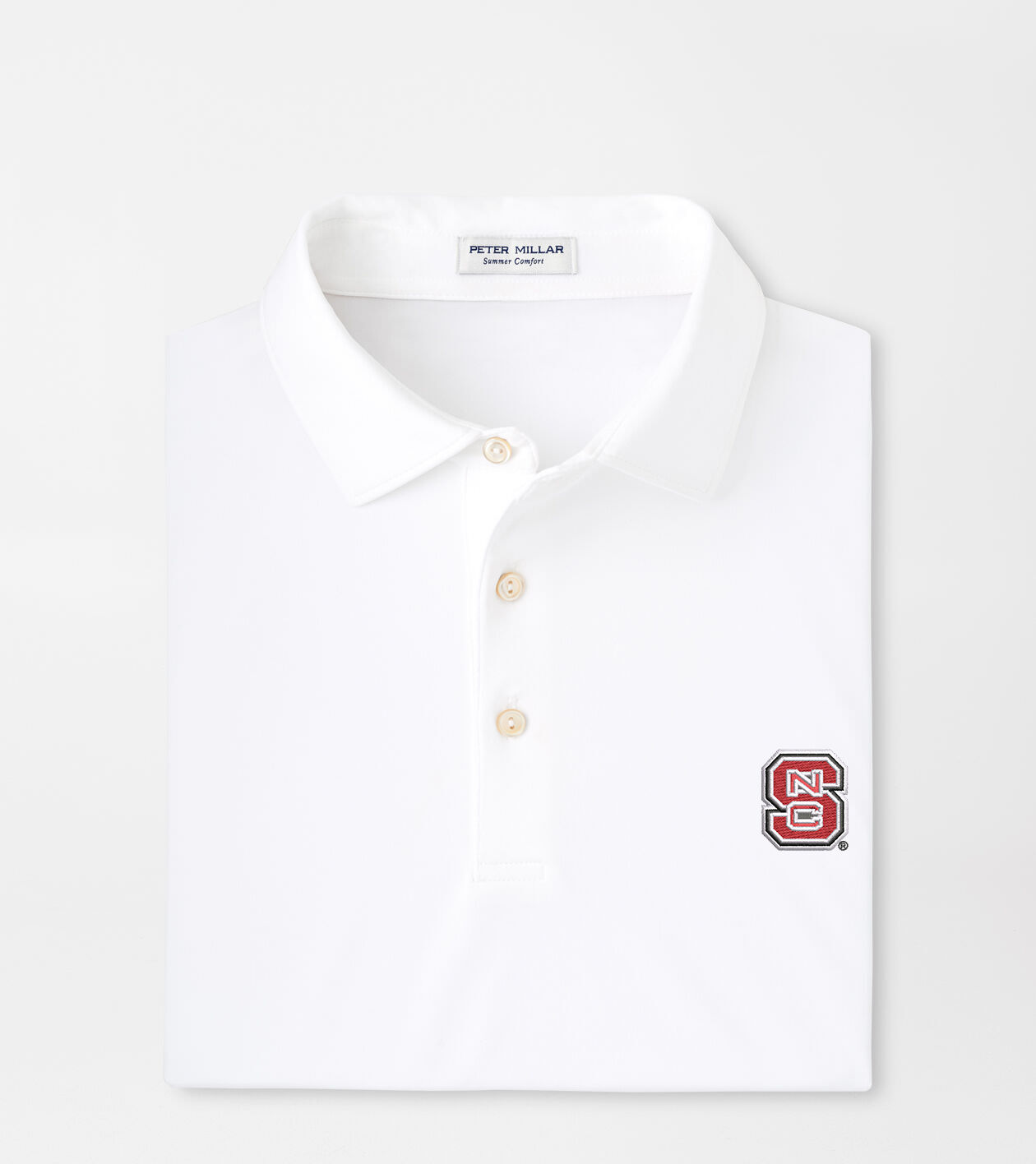NC State Solid Performance Jersey Polo