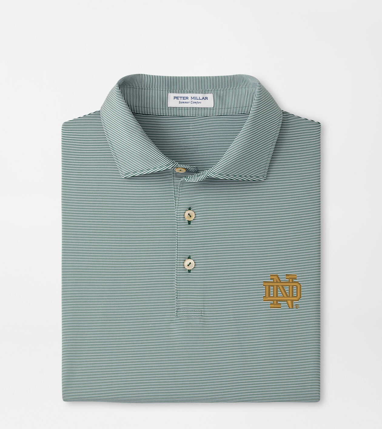 Notre Dame Game Day Jubilee Stripe Performance Polo