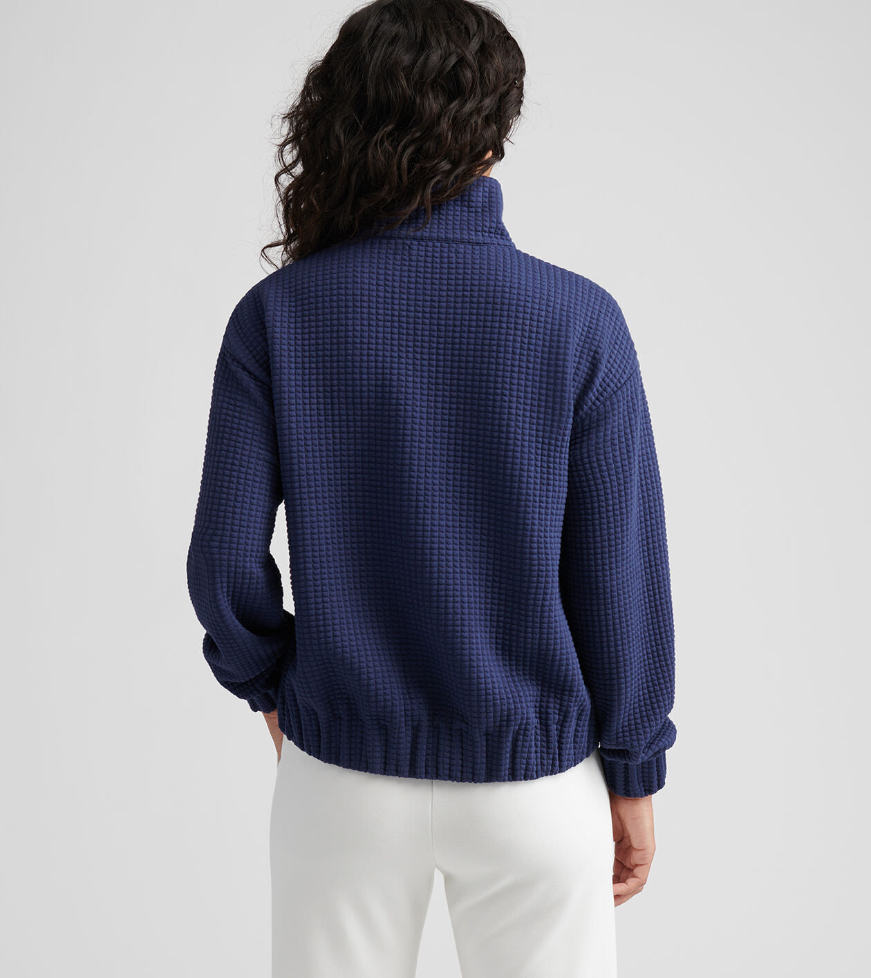 Flora Knit Jacquard Full-Zip Layer 3 Flora Knit Jacquard Full-Zip Layer