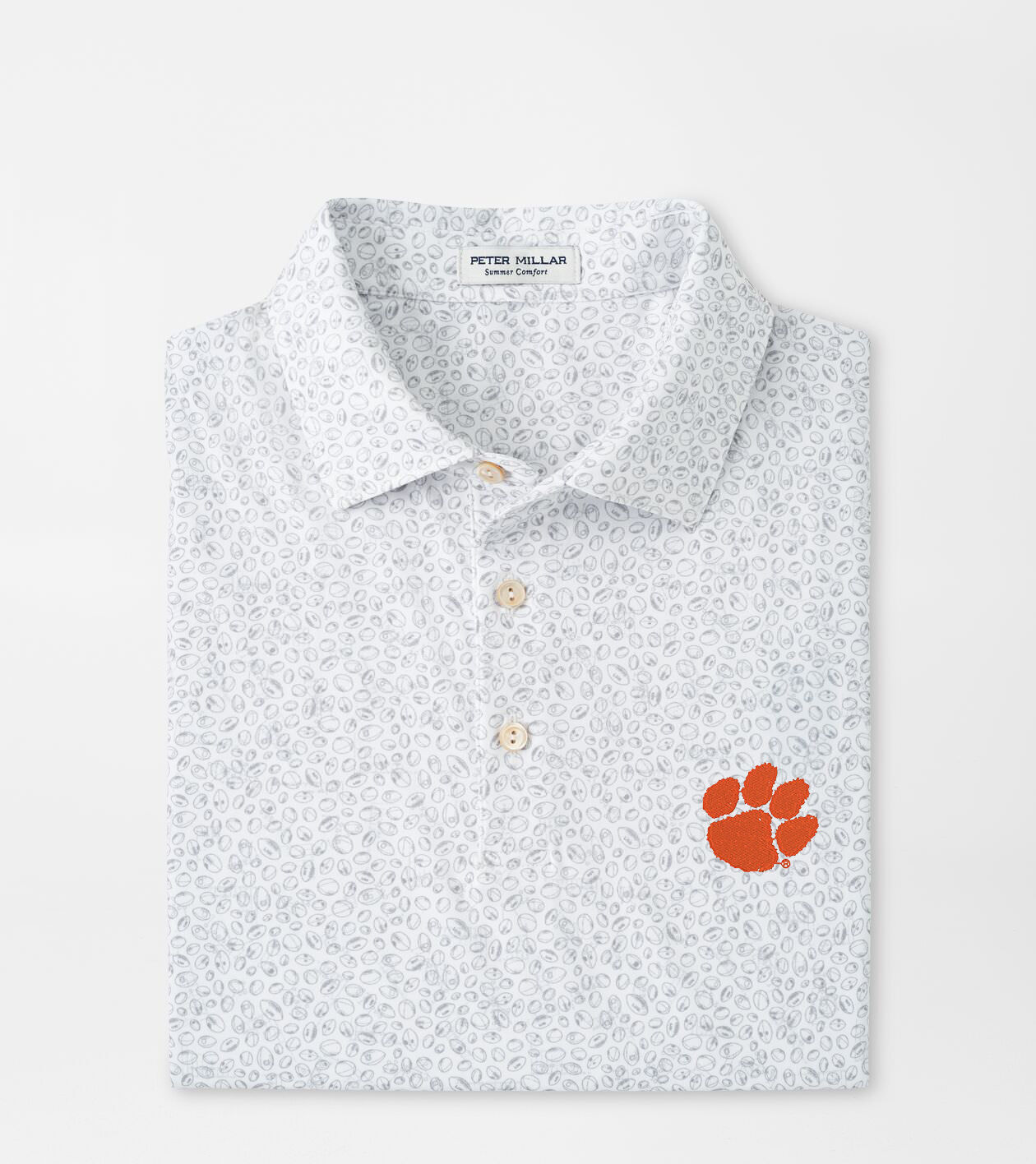 Clemson Blitz Performance Jersey Polo 1 Clemson Blitz Performance Jersey Polo